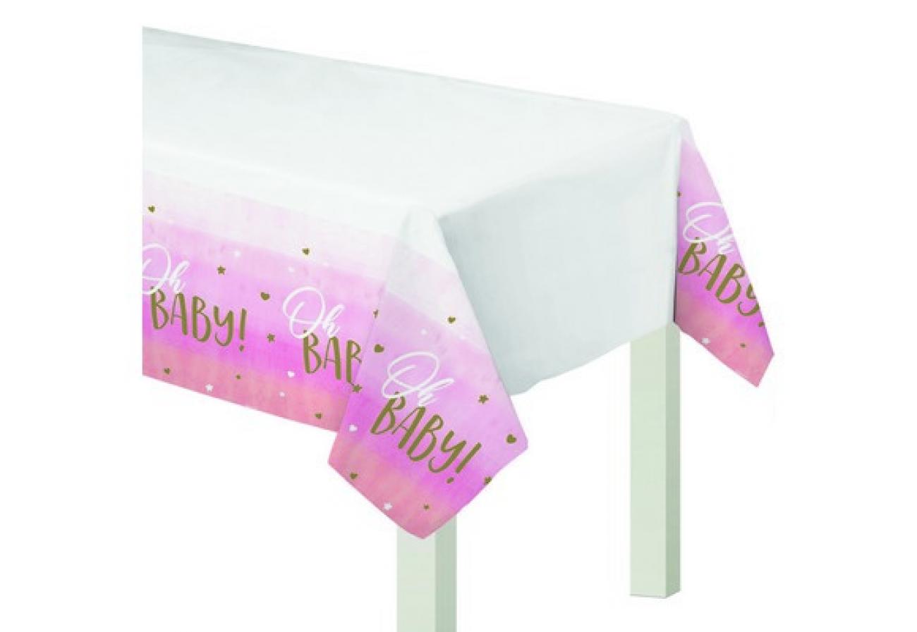 Tovaglia plastica 137 x 259 cm Oh Baby Girl