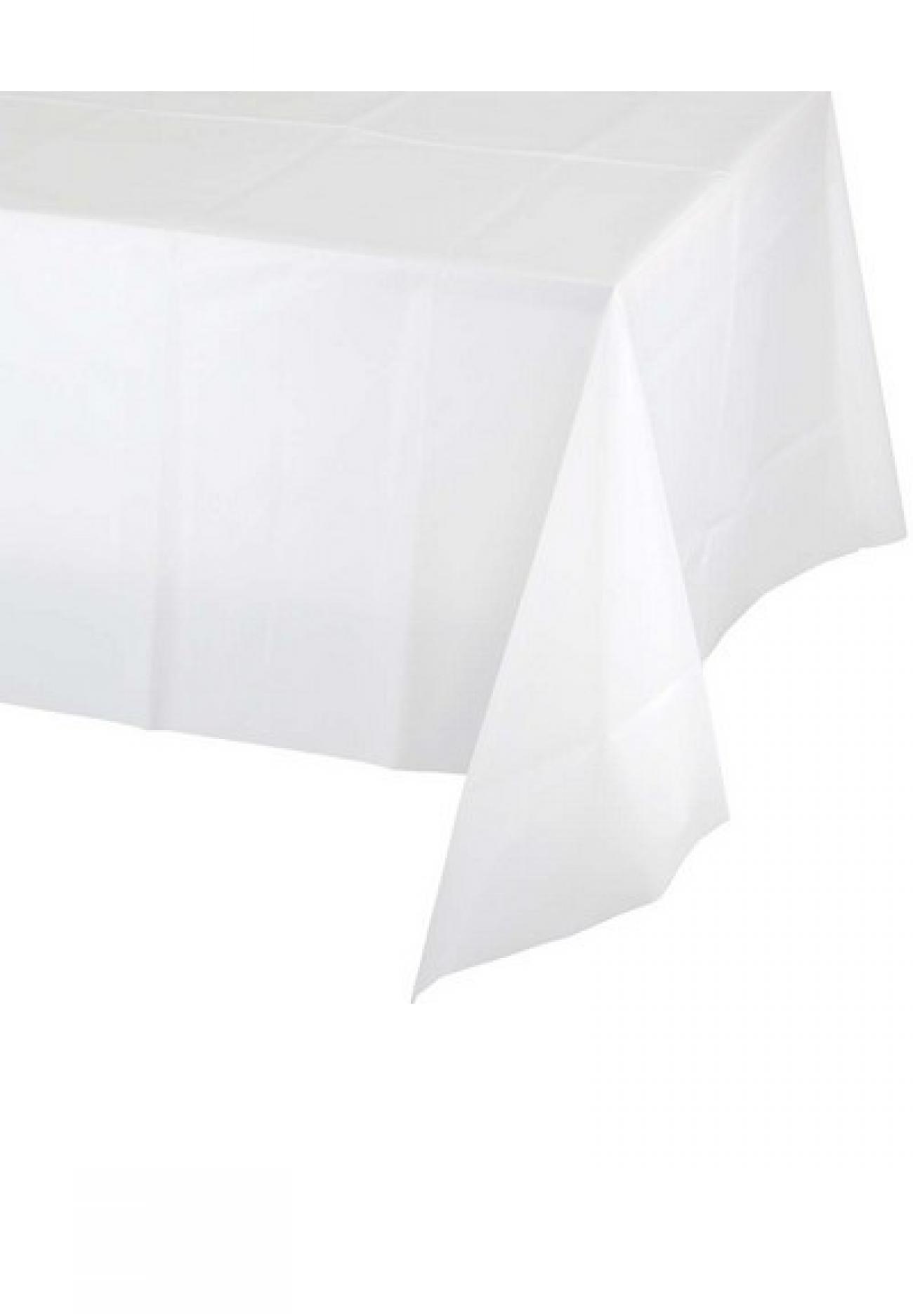 Tovaglia plastica 137 x 274 cm Bianco