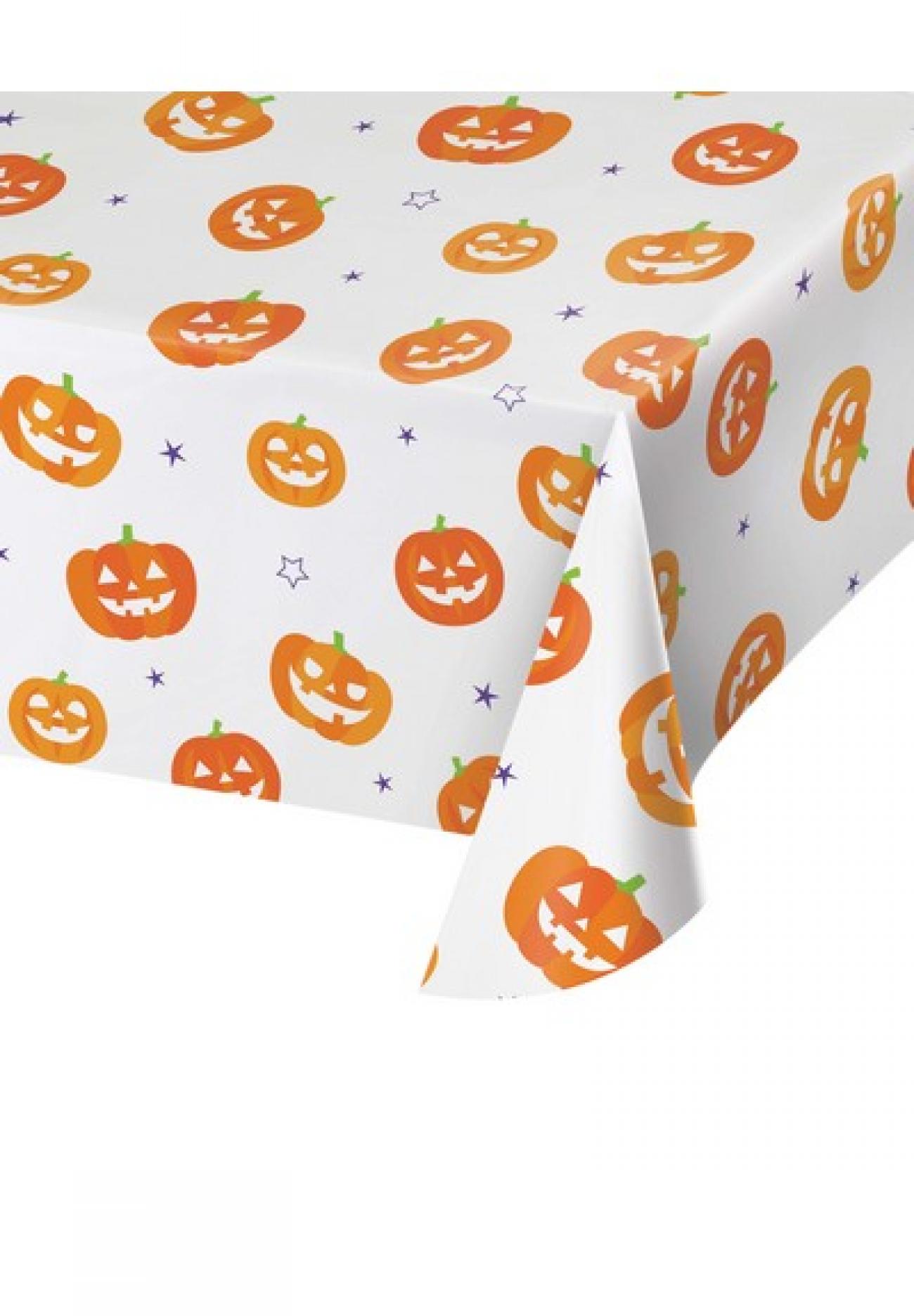 Tovaglia carta 137 x 244 cm Halloween Pumpkins