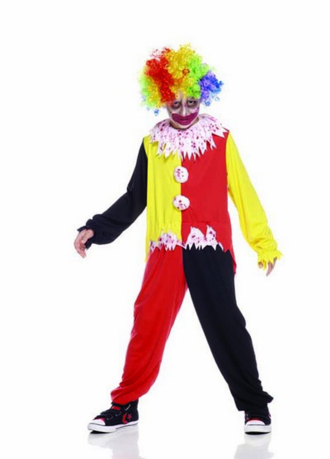 Costume Clown Horror-9/11 anni-150cm