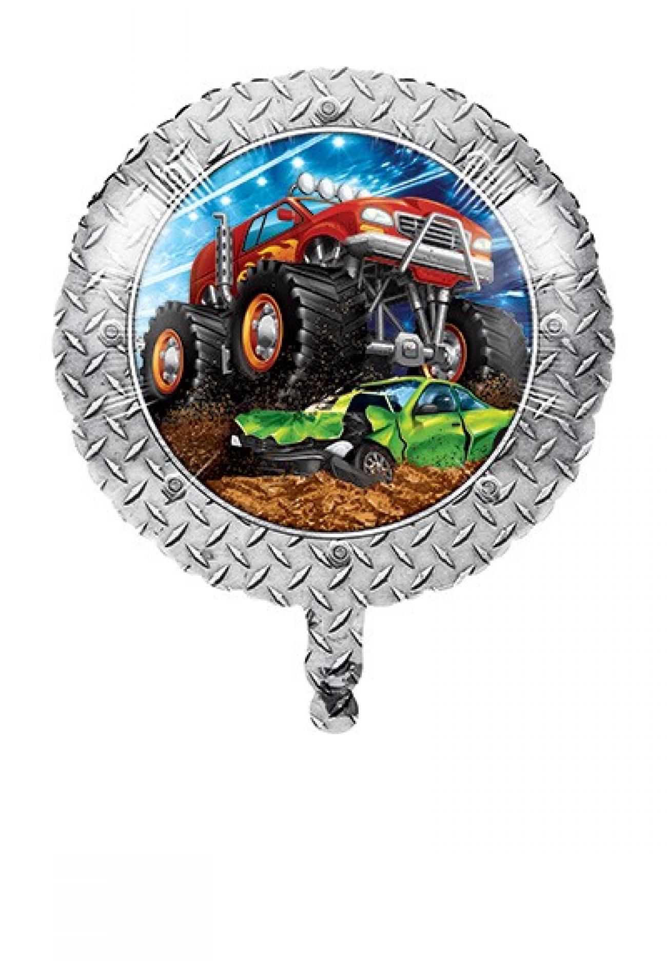 Pallone foil 18" - 45 cm Monster Truck Rally