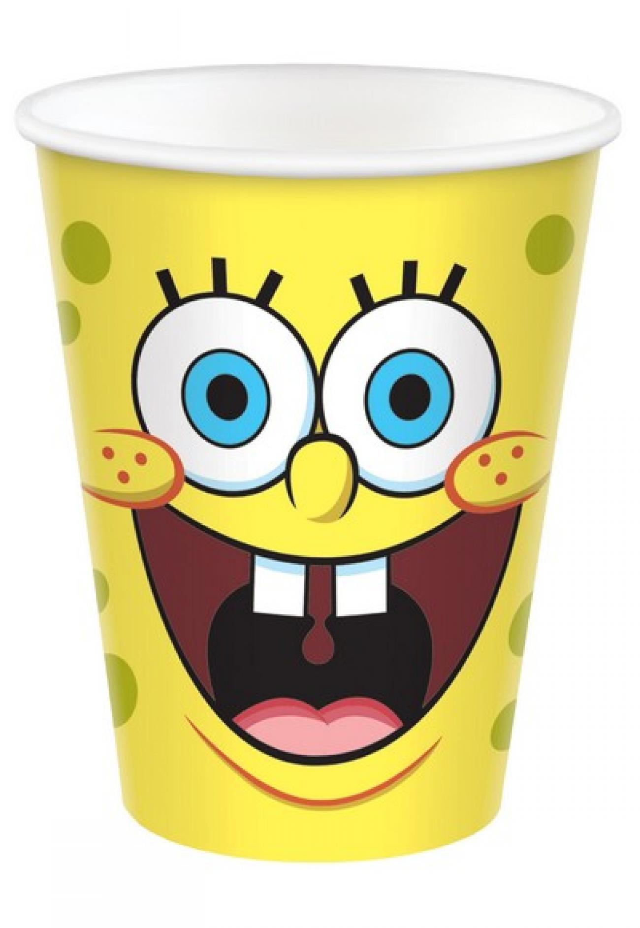 8 Cups SpongeBob Paper 250 ml SUP