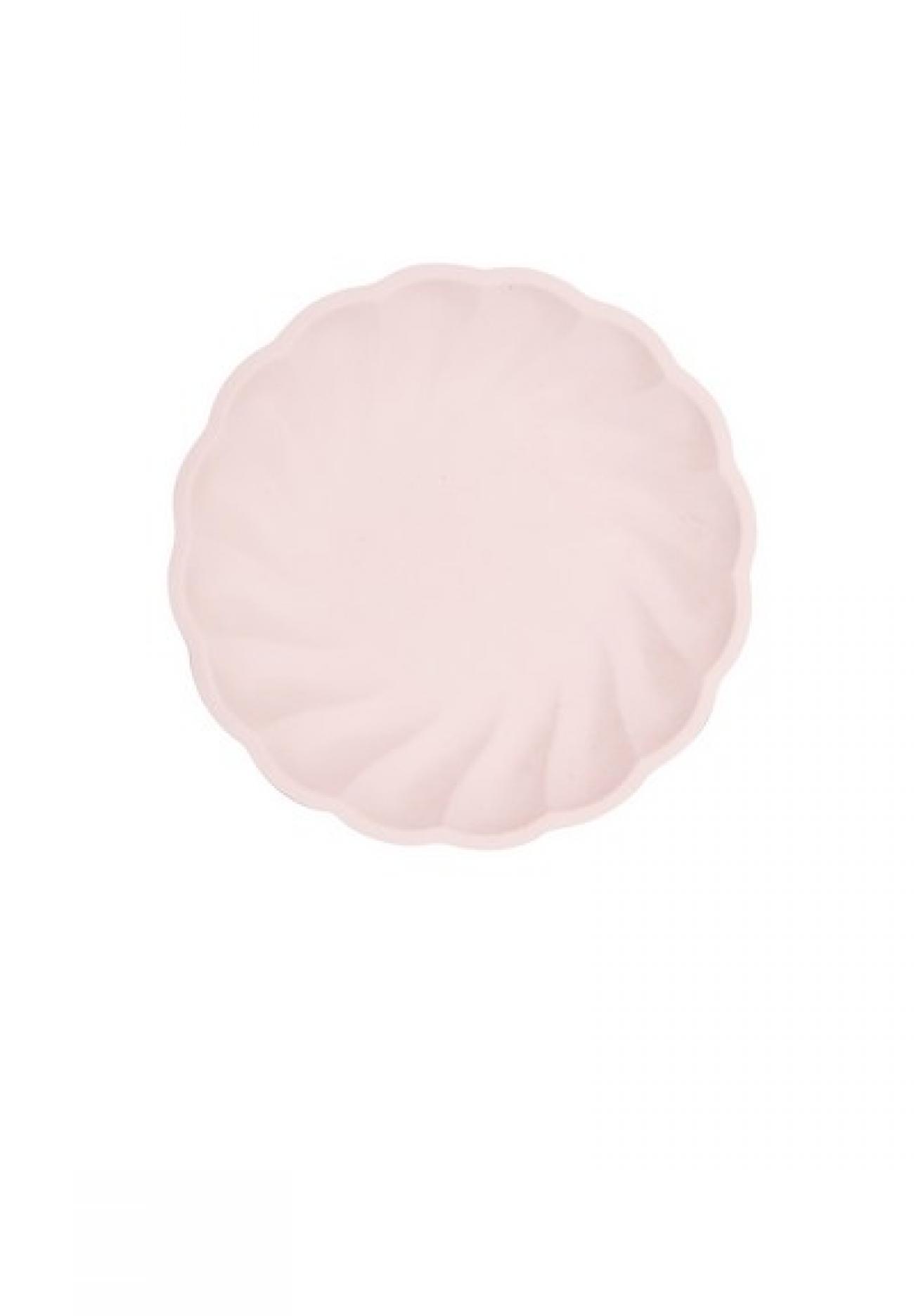 Piatto rotondo VERT Ø 19 cm pink 6 pz