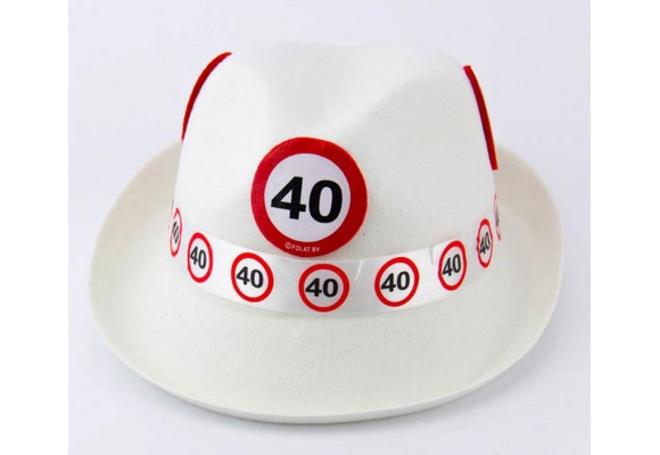 Cappello bianco 40