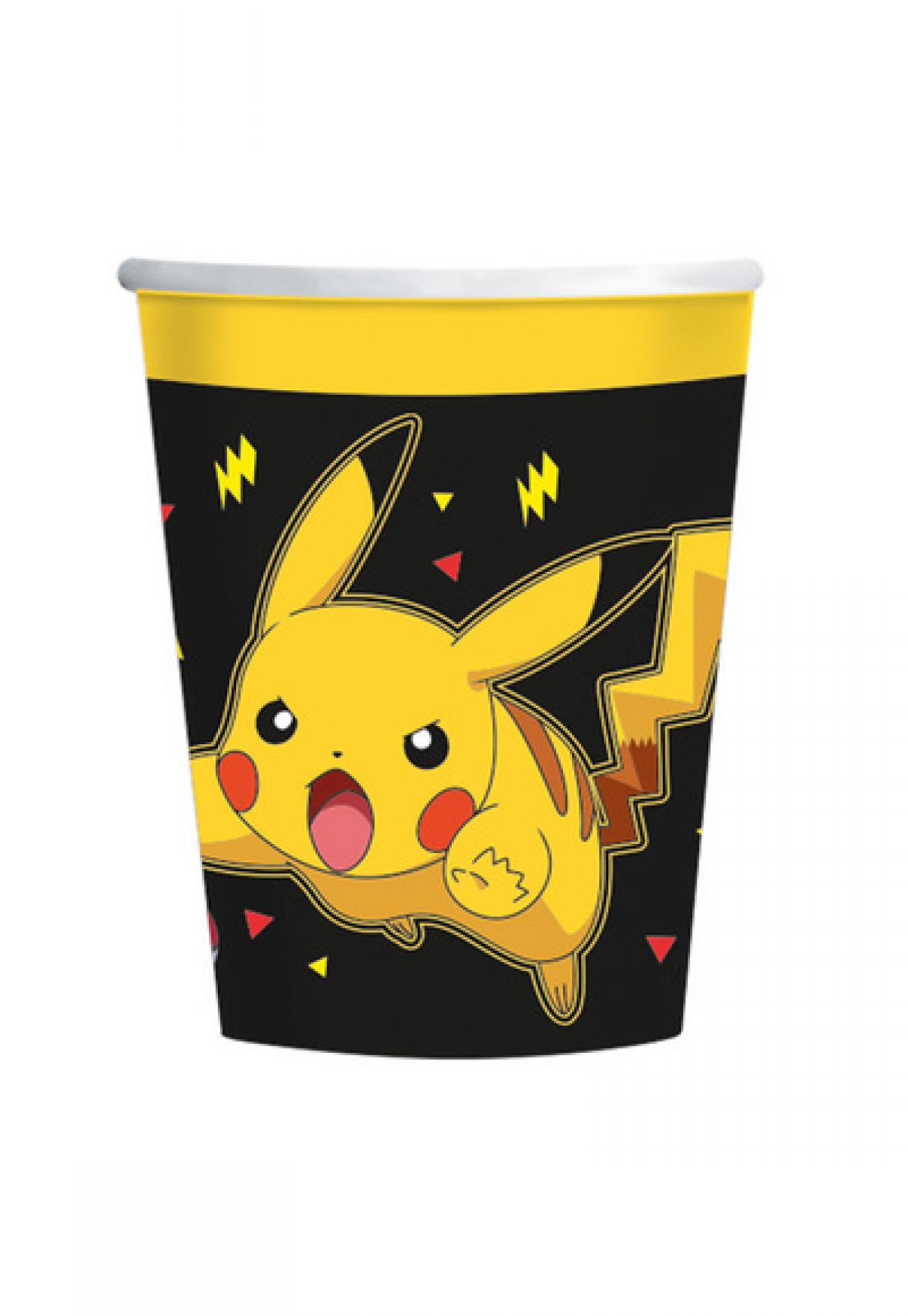 Bicchiere 237 ml Pokemon  8 pz