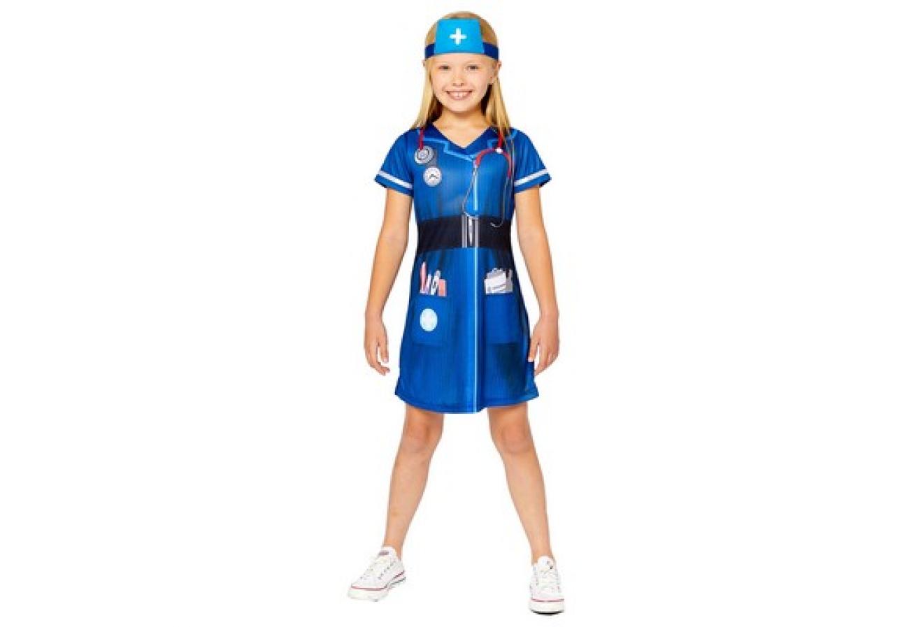 Costume da bambina Infermiera ECO SOSTENIBILE Et