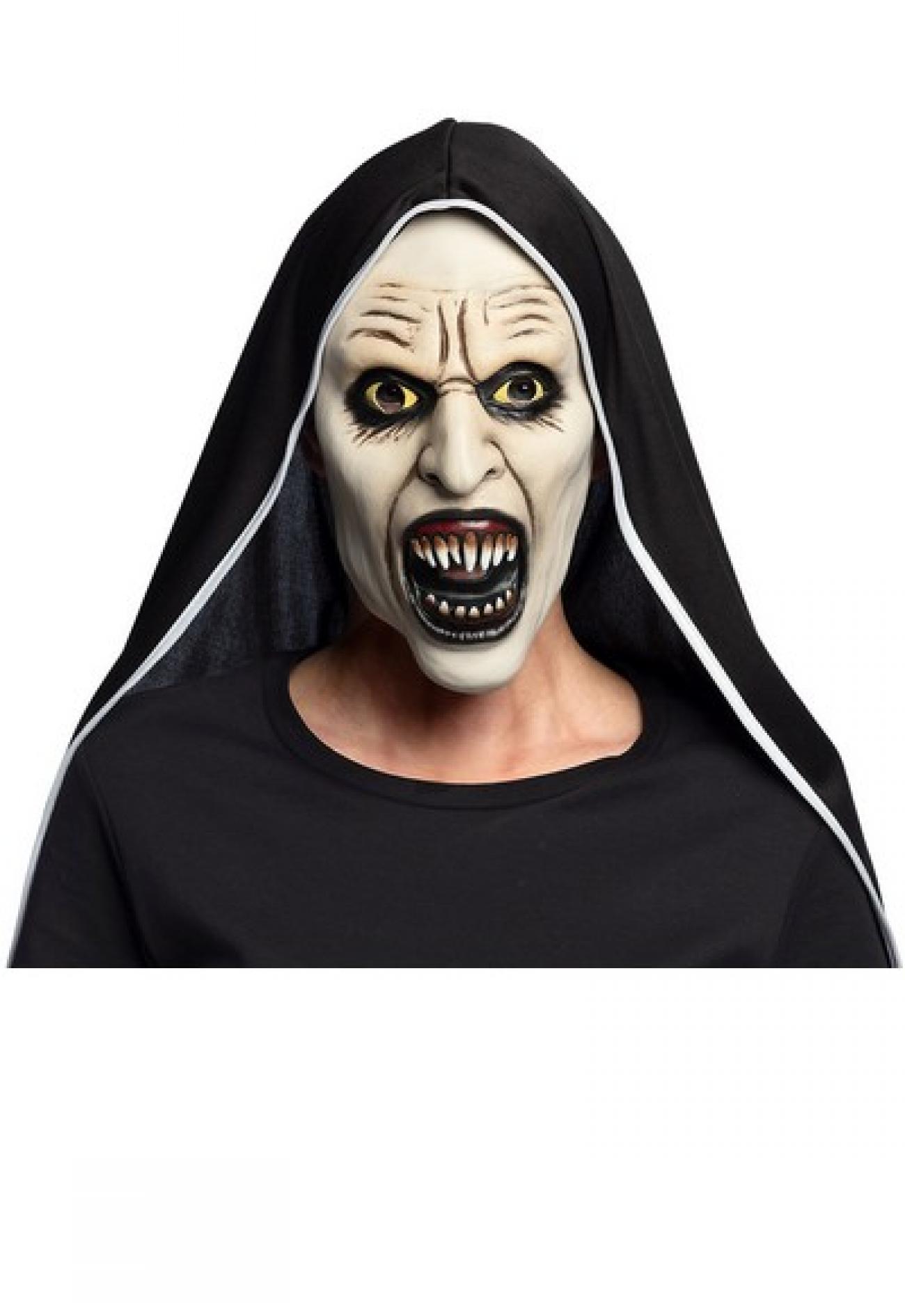 Pc. Latex face mask Screaming nun H