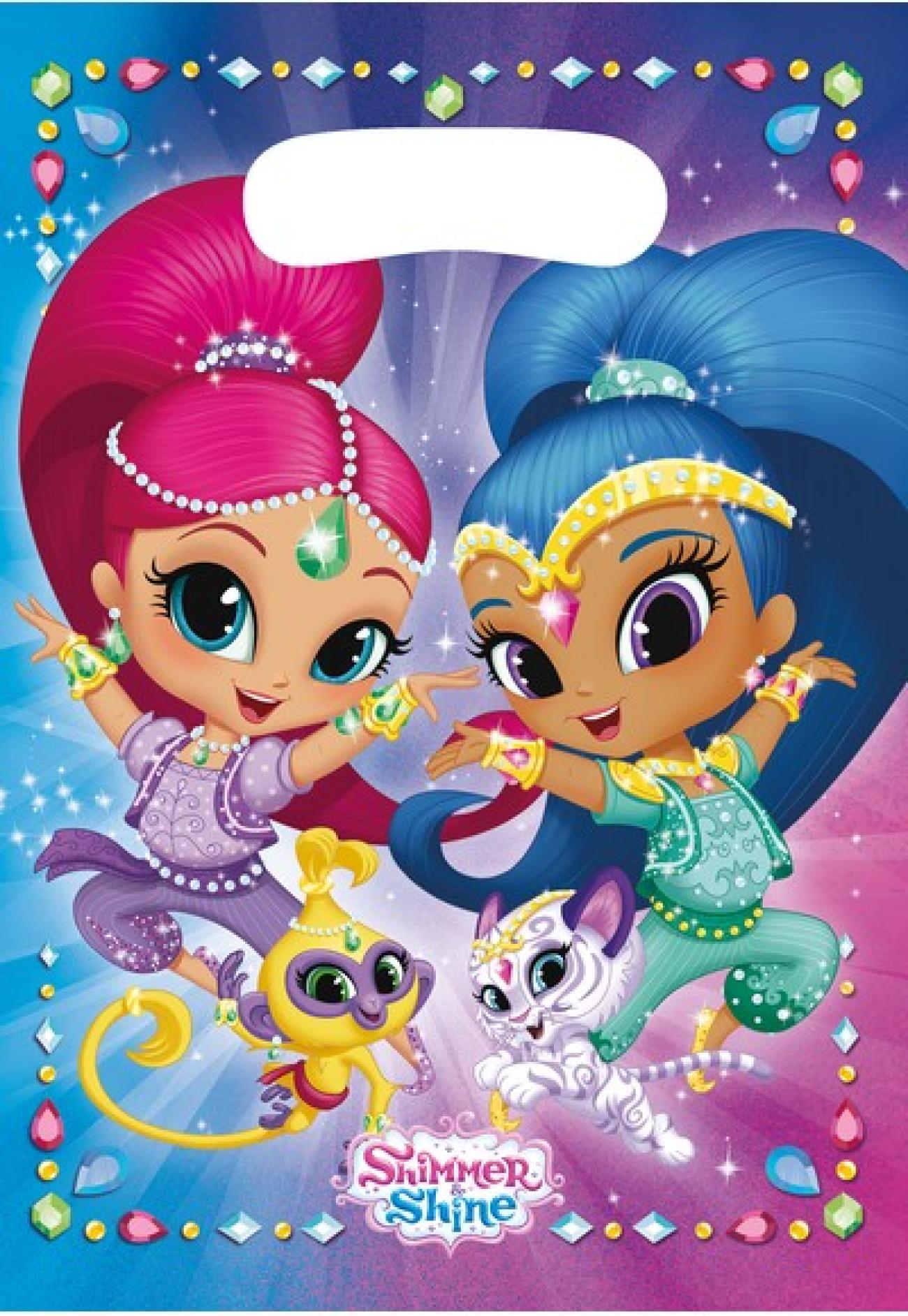 Loot Bag Shimmer & Shine - 8 pezzi