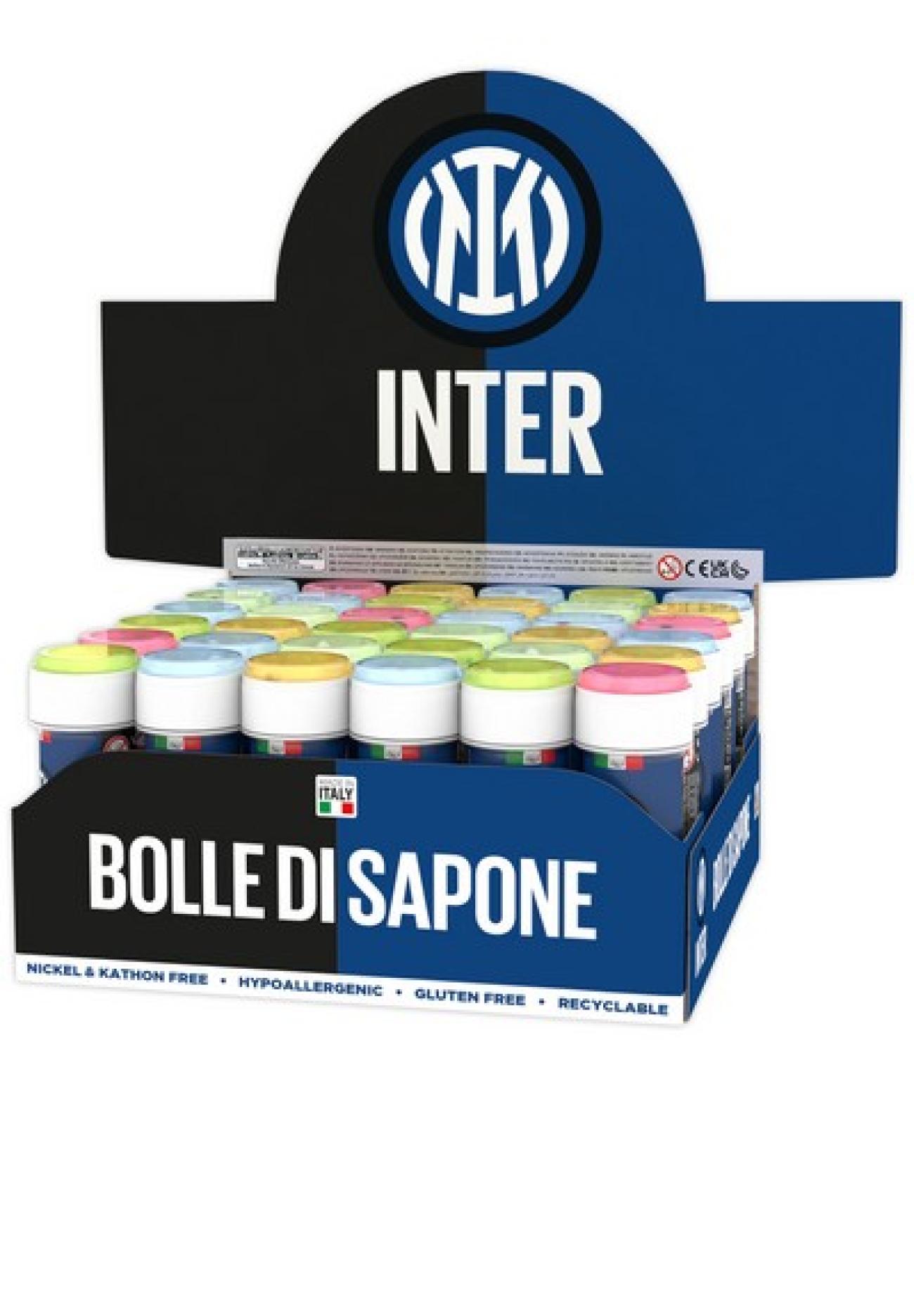 Espos.36 flaconi 60 ml bolle di sapone Inter Q - 36 pezzi