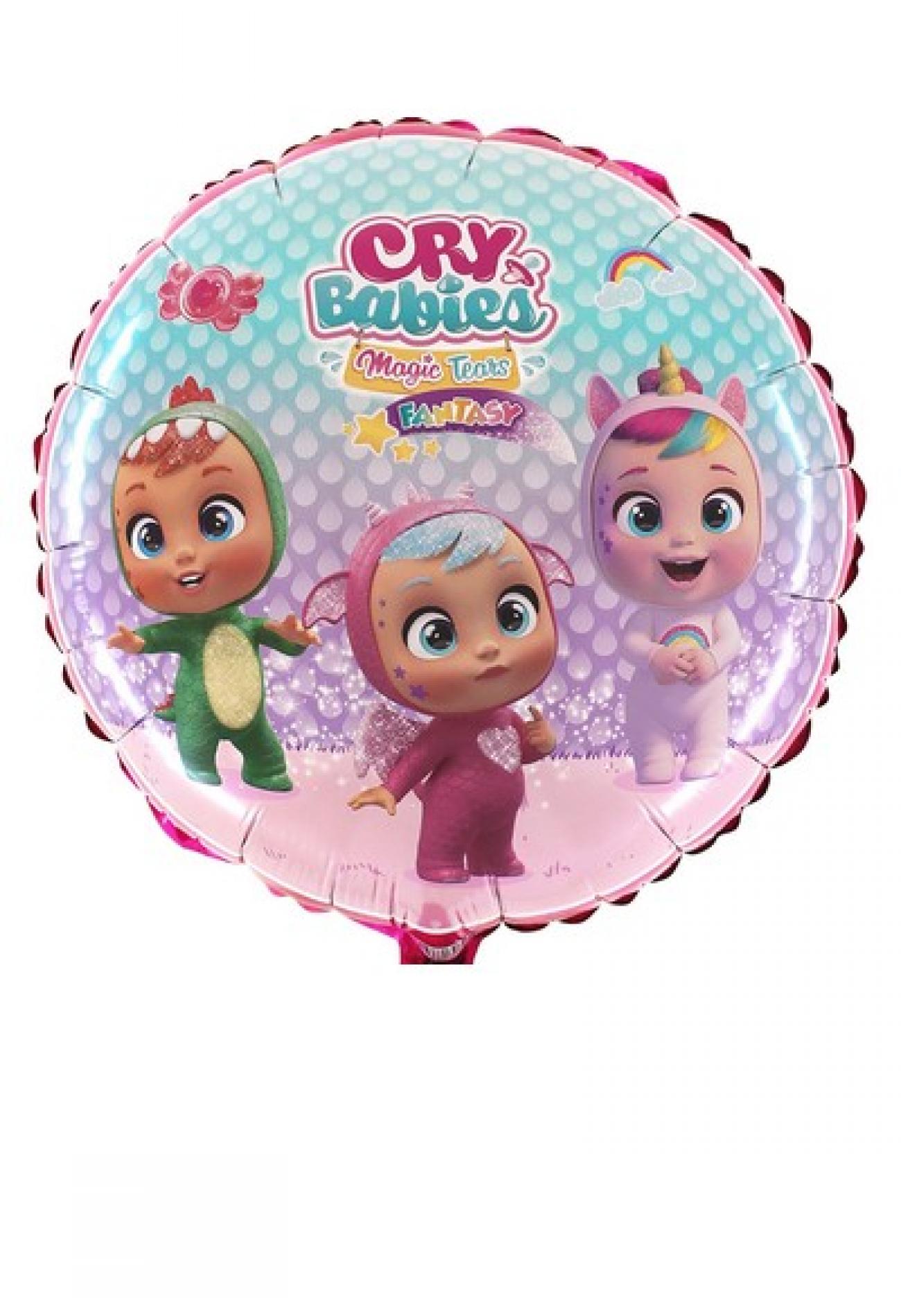 Pallone foil 18" - 45 cm Cry Babies