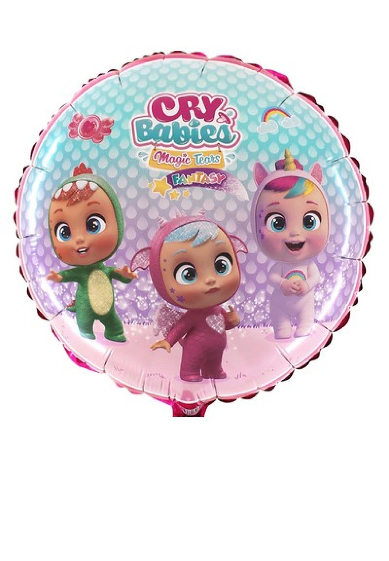 Pallone foil 18" - 45 cm Cry Babies