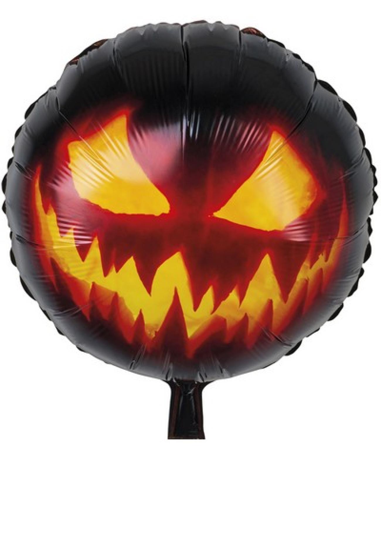 Pallone foil 18" - 45 cm Creepy Pumpkin