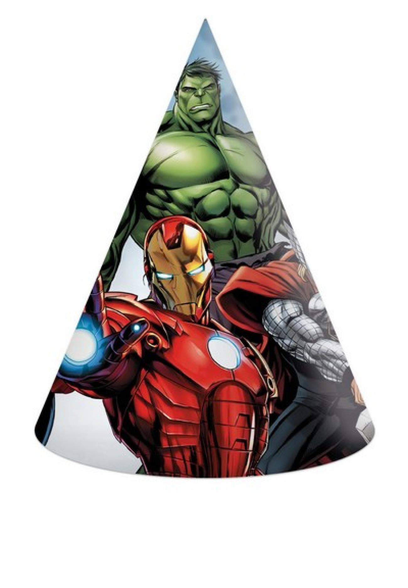 Cappello cono FSC AVENGERS INFINITY STONES