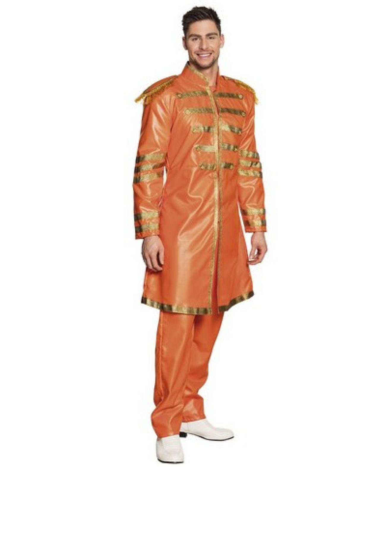 Costume adulto Pop sergeant orange Tg. 50-52