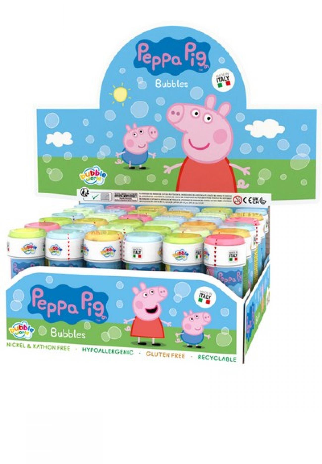 Peppa Pig Bolle di Sapone 60 ml 1pz