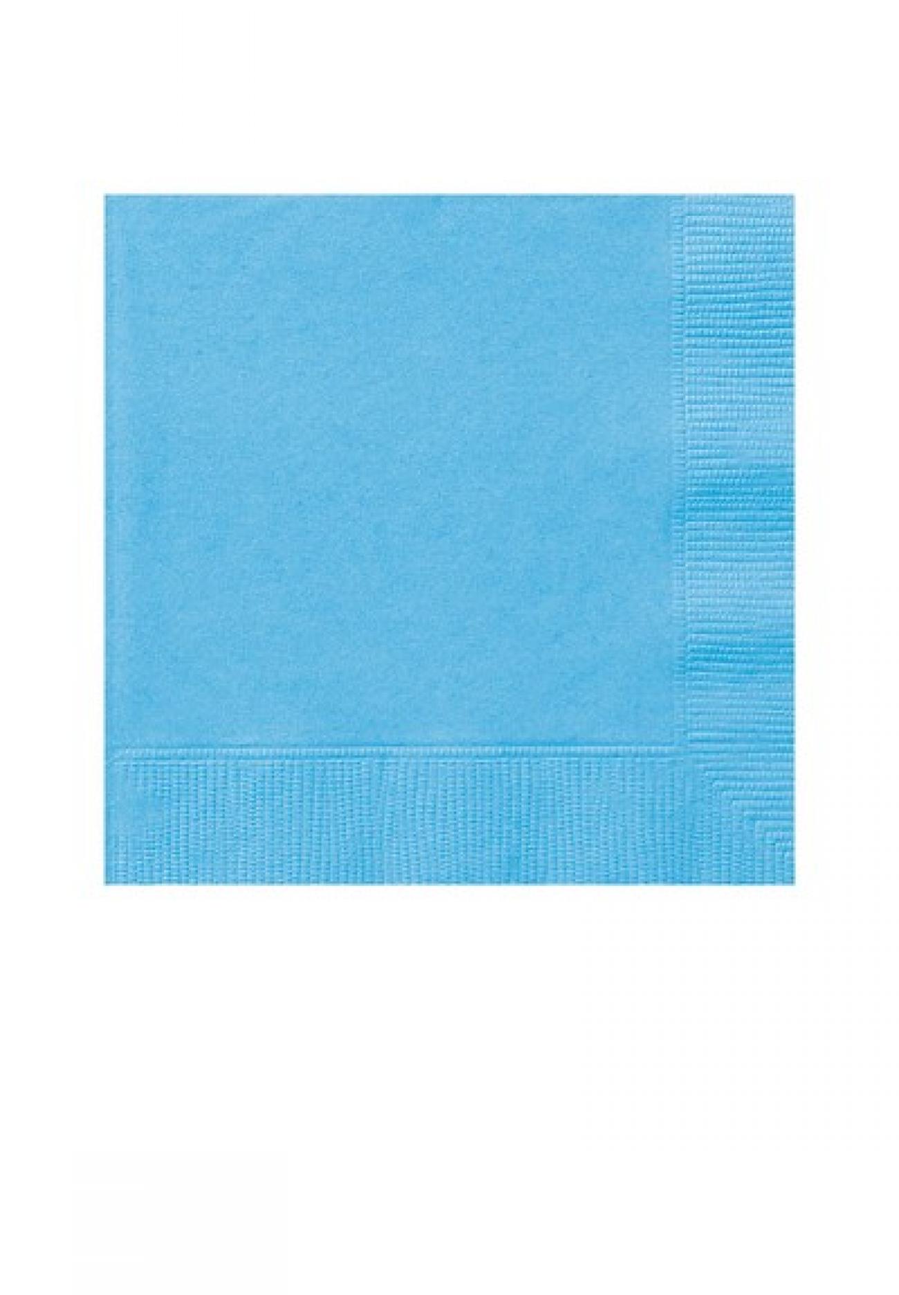 Tovagliolo 25 x 25 cm Azzurro  20 pz