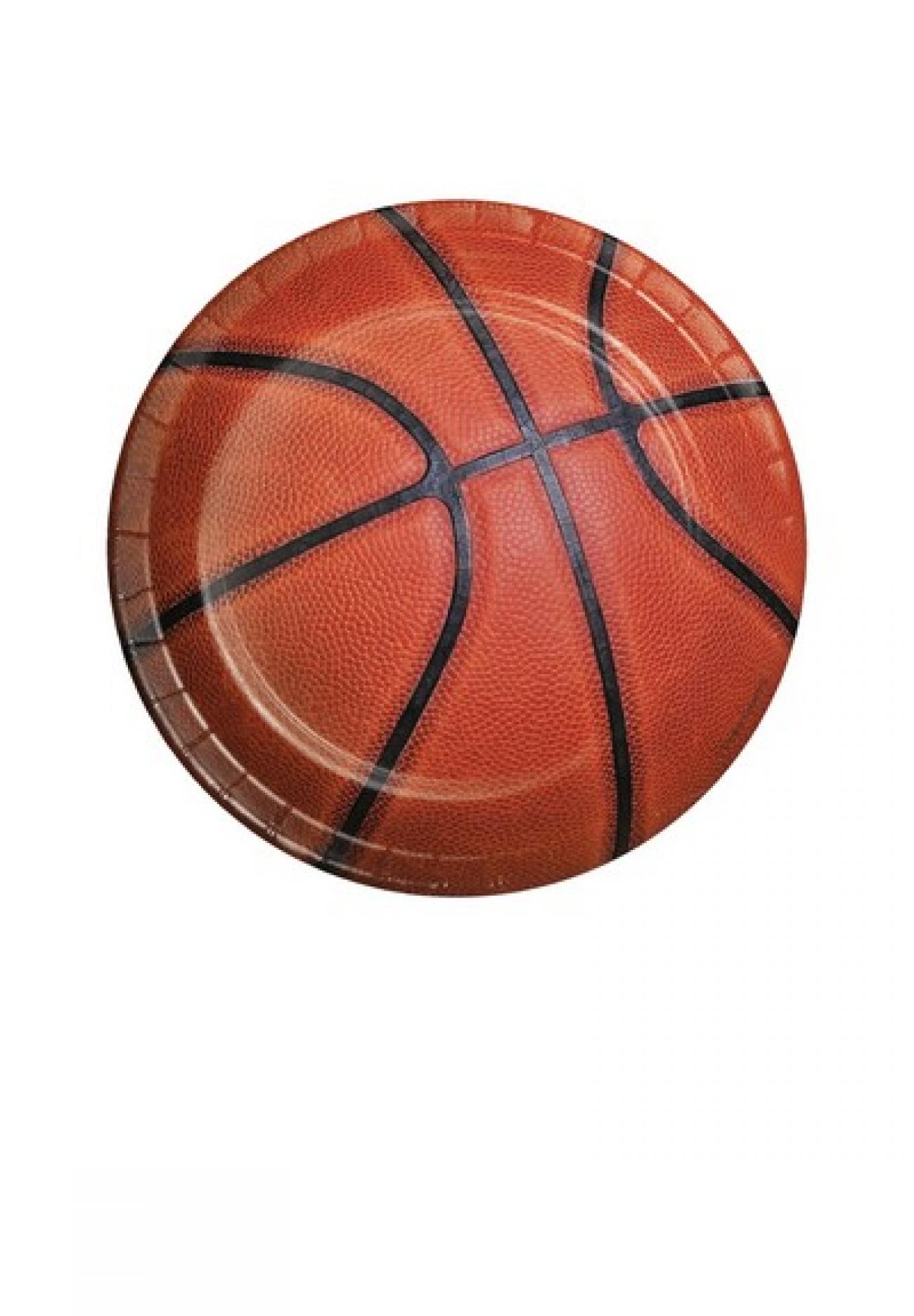 Piatto 18 cm, Basket Fanatic 8 pz