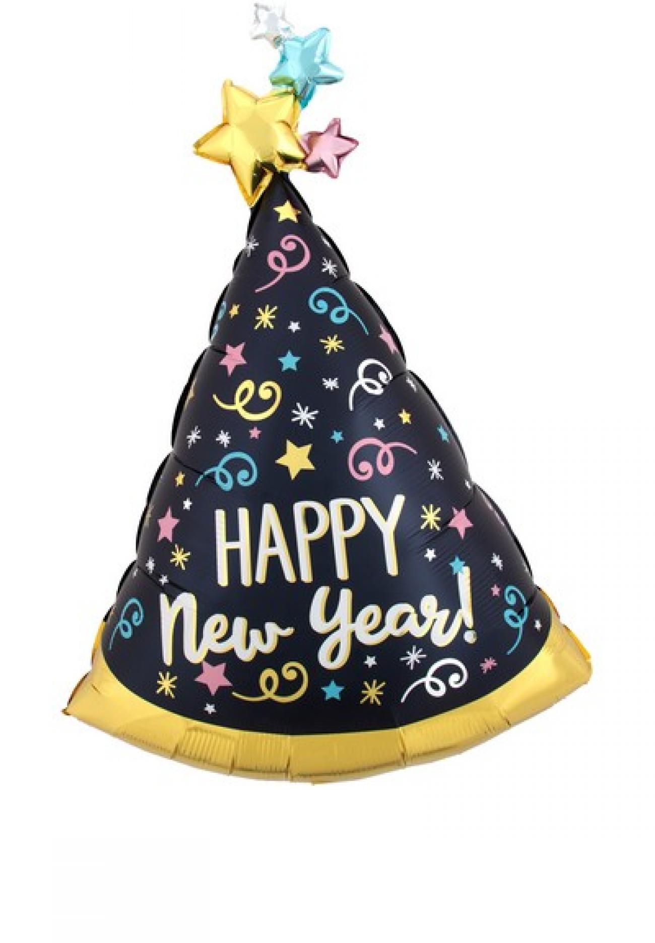 SuperShape Confetti Satin New Year