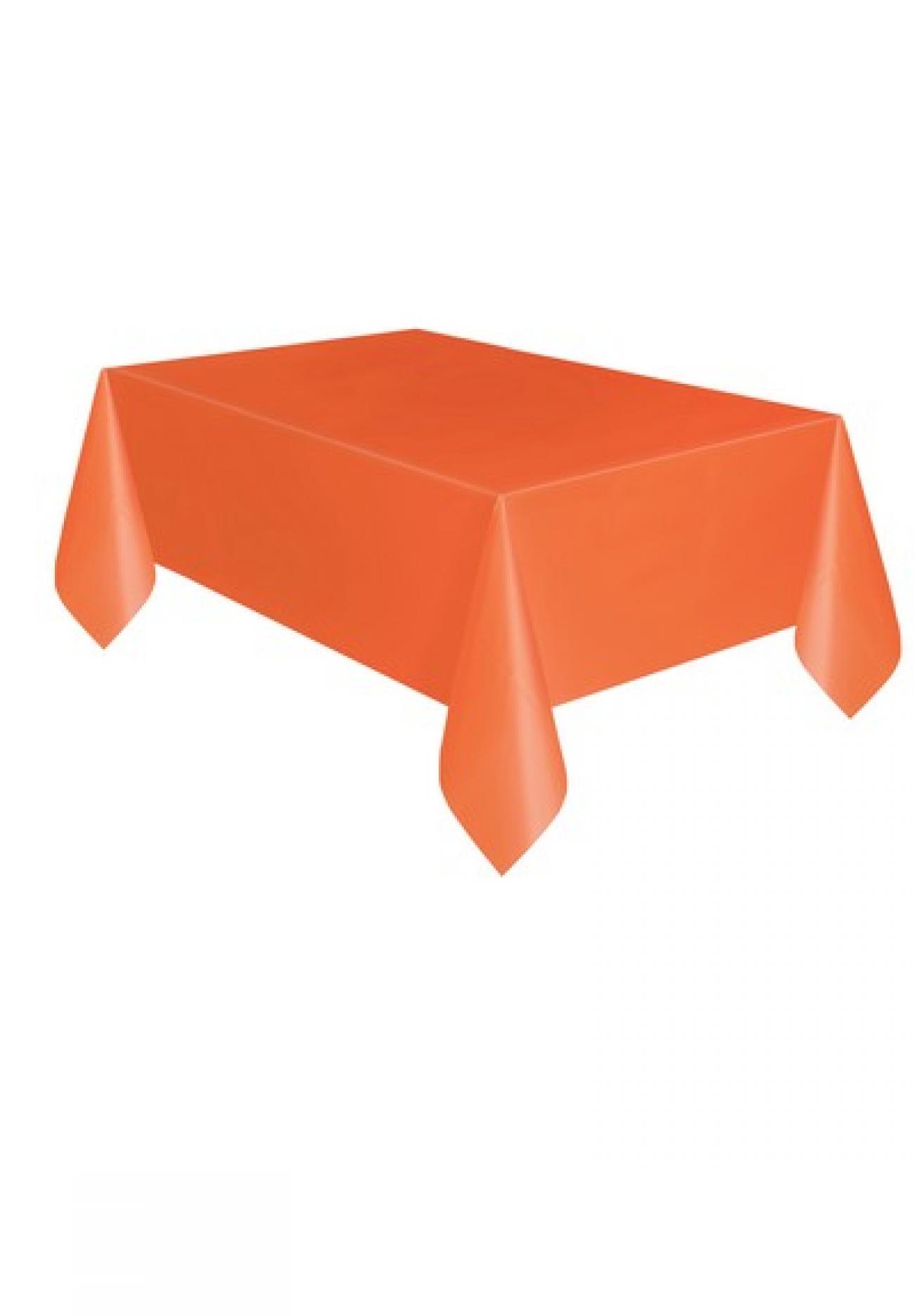 Tovaglia plastica 137 x 274 cm Arancione