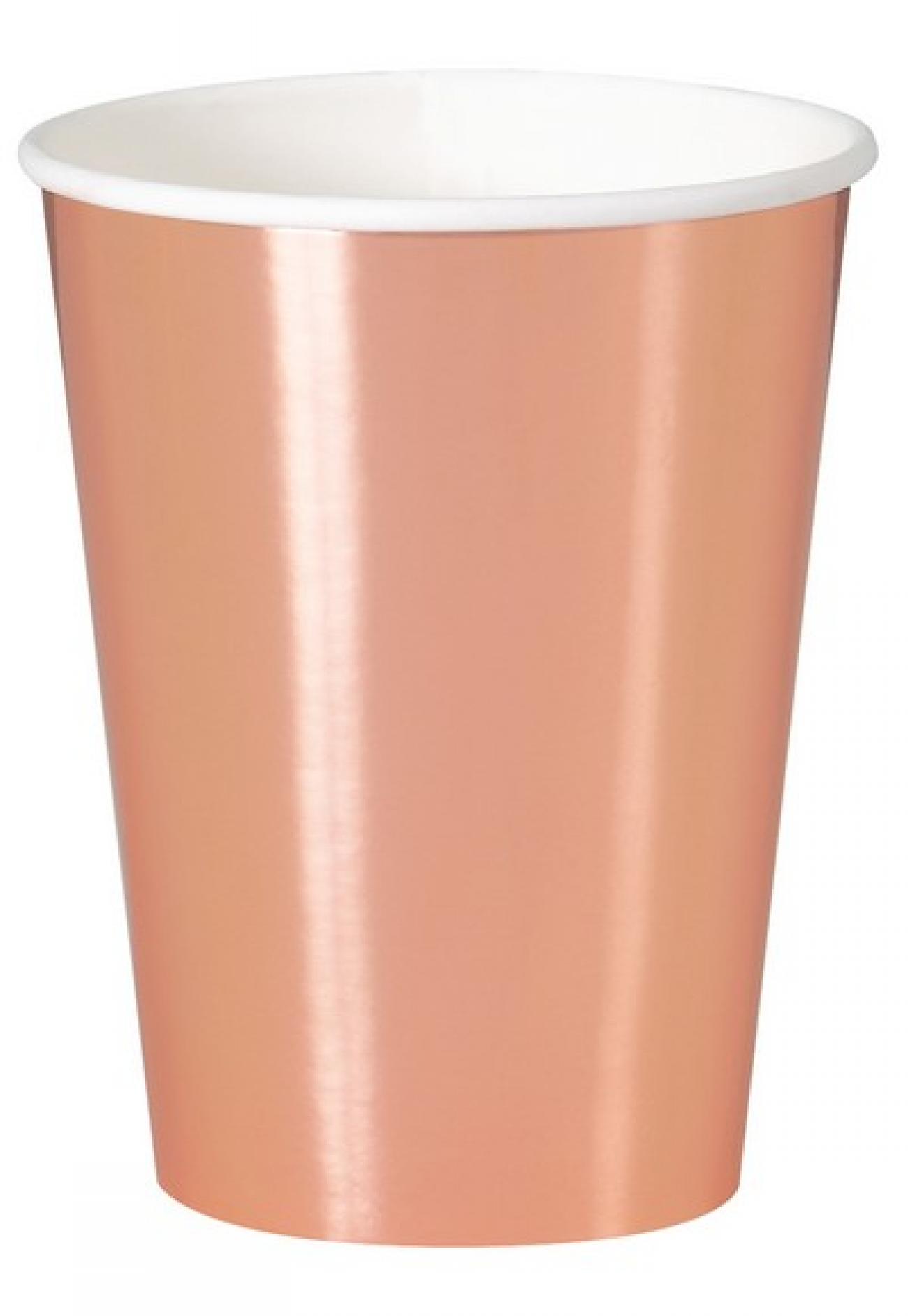 Bicchiere carta 355 ml Rose Gold