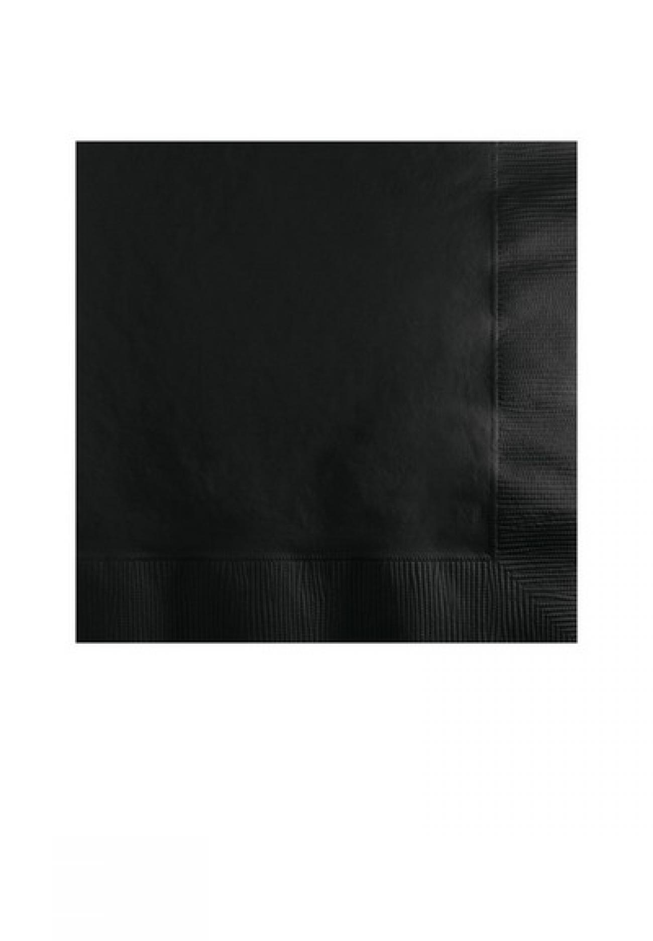 Beverage Napkin 2 Ply BLACK VELVET