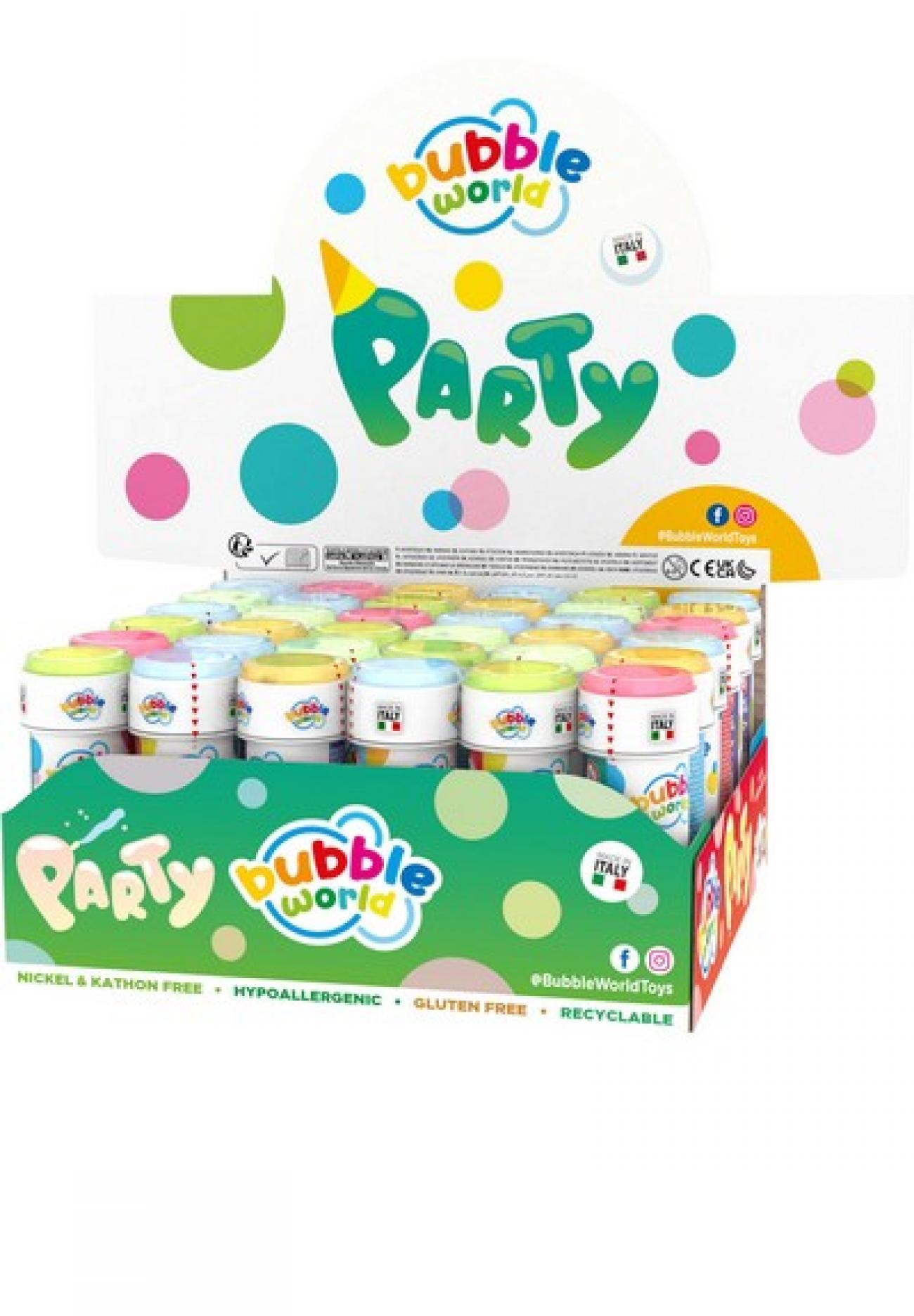 Party Bolle di Sapone 60 ml Personalizzabili 1pz