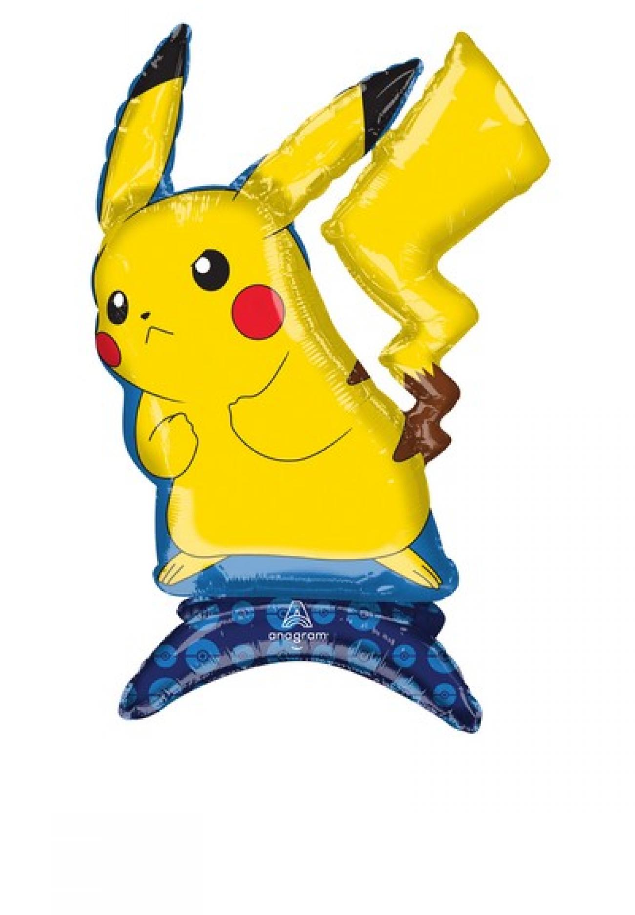 Pallone foil Self Standing Pikachu 45 x 61 cm - SI GONFIA AD ARIA