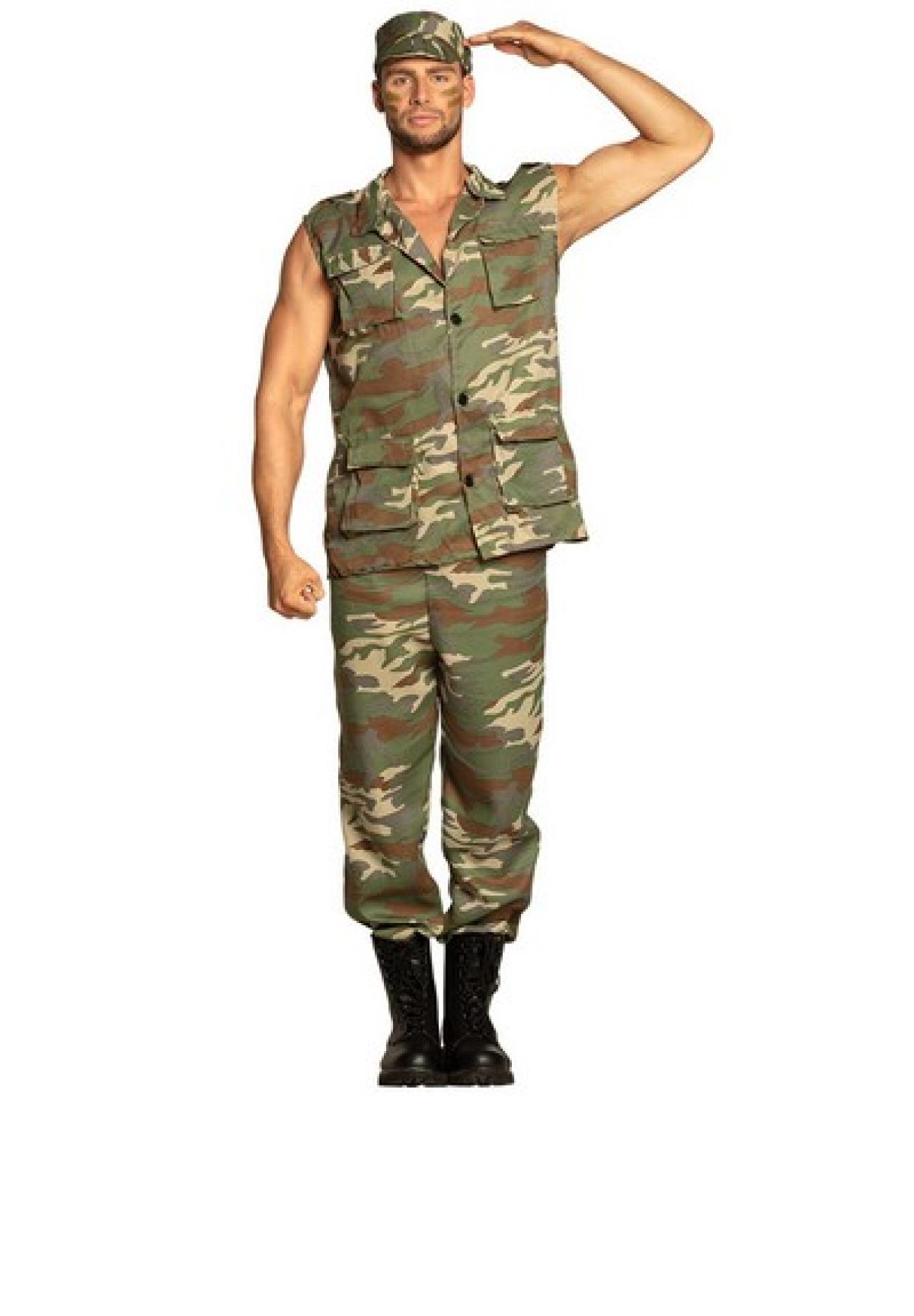 Costume Army uomo, tg. 54-56