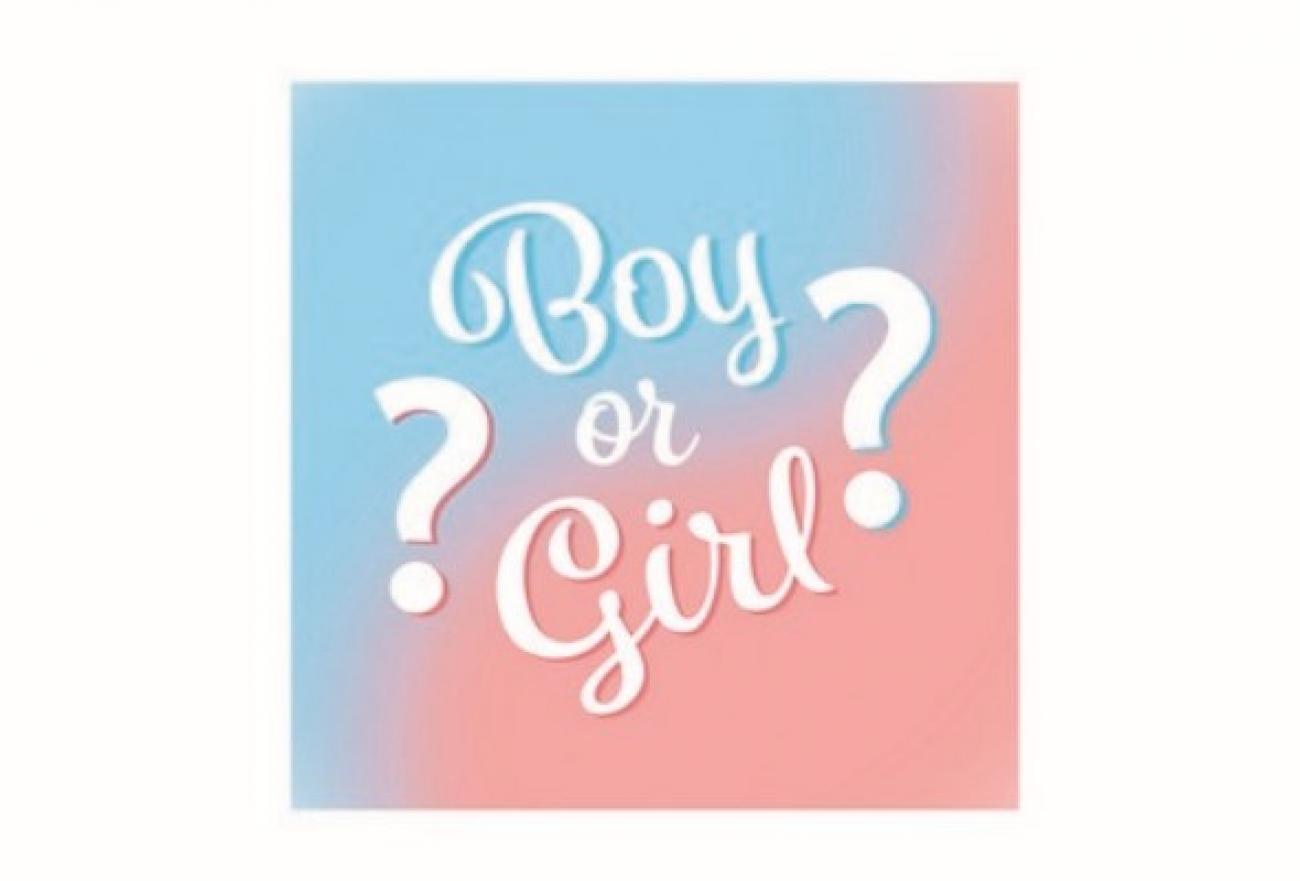 Tovagliolo 25 x 25 cm Baby Gender Reveal Boy or Girl?  20 pz