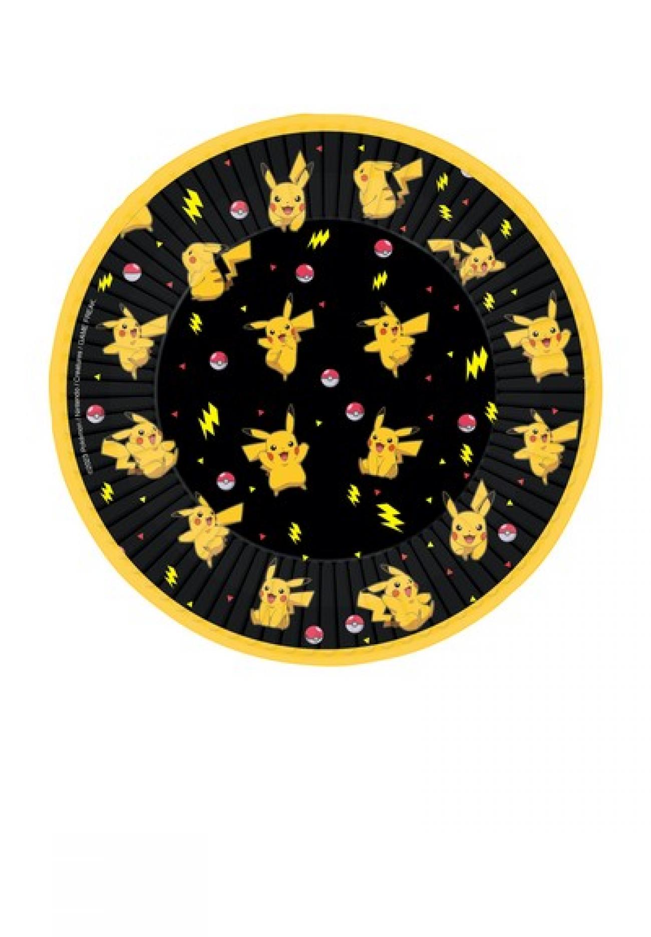 Piatto carta 18 cm Pokemon  8 pz