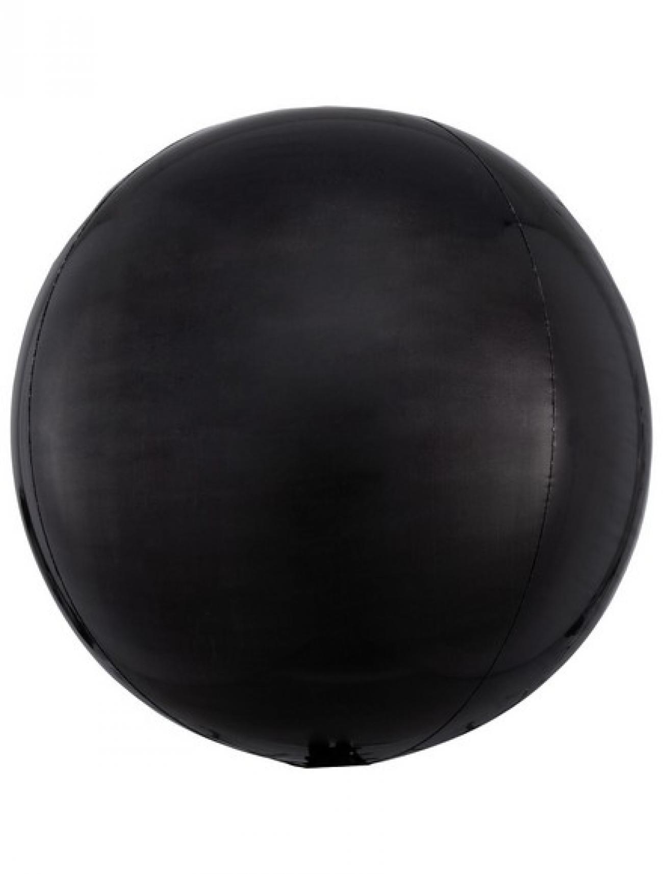 Pallone foil ORBZ 38 x 40 cm Nero