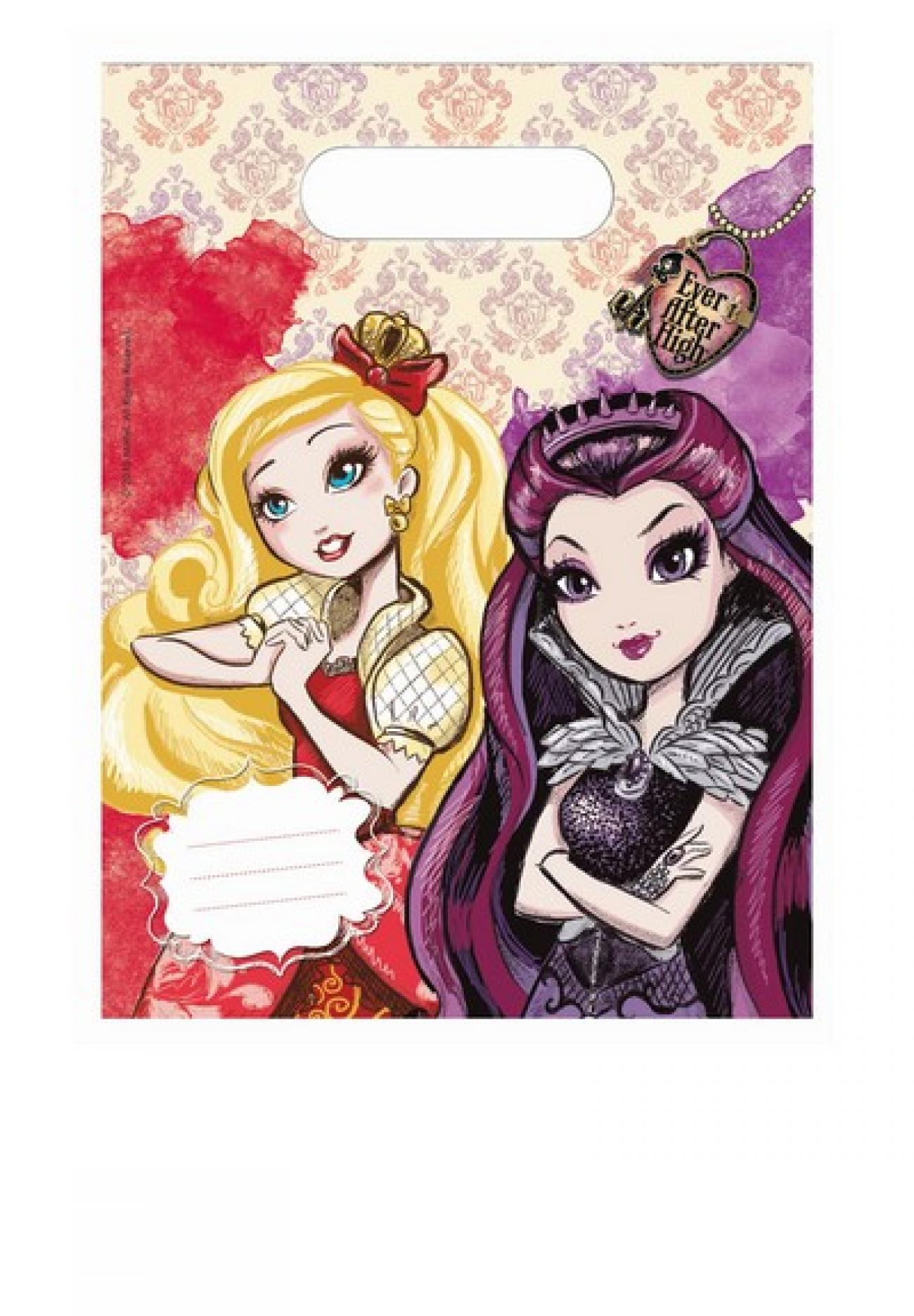 Loot bag, Ever After High 6 pz