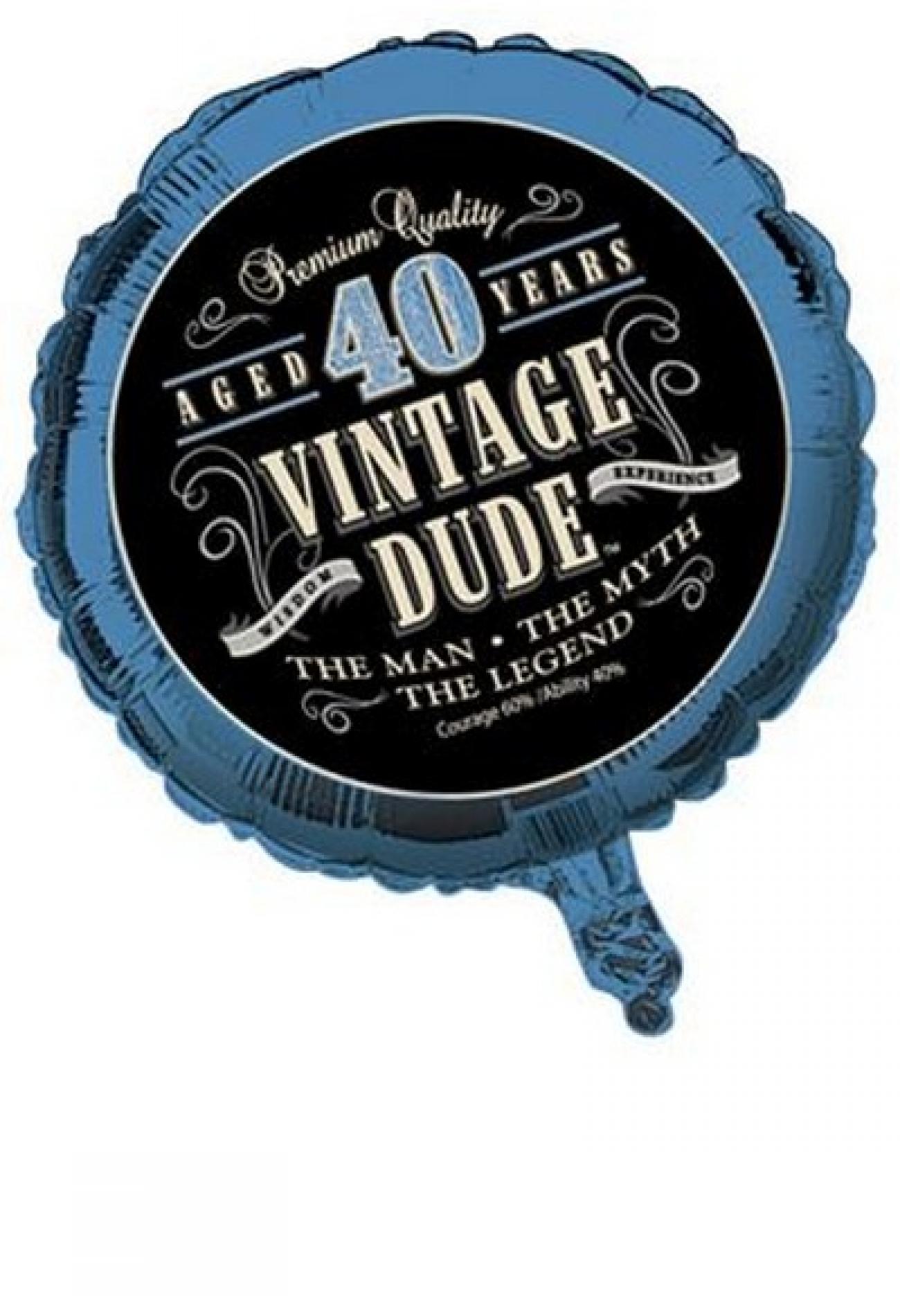 BLN MET 10/1 '40 VINTAGE DUDE