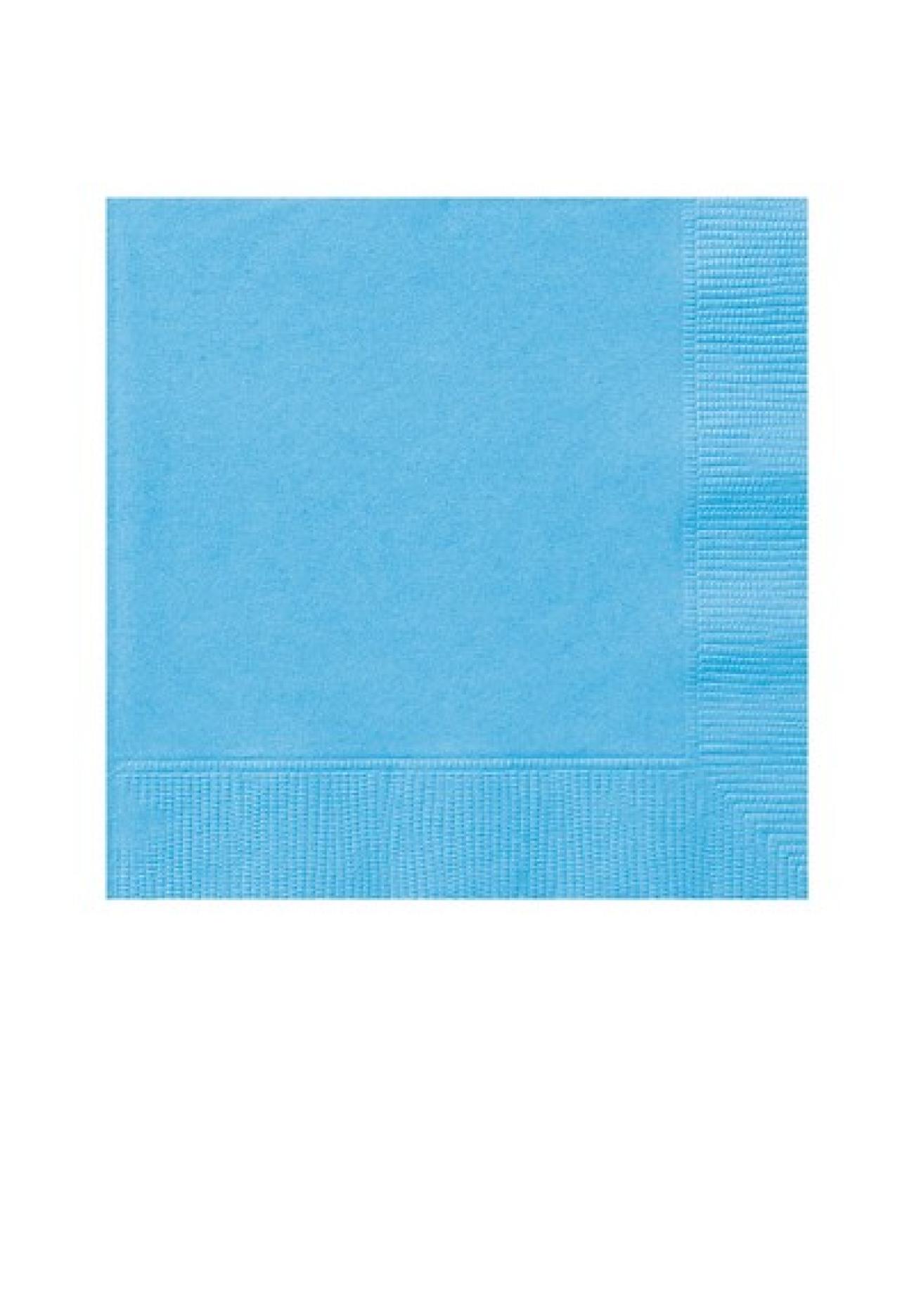 Tovagliolo 25 x 25 cm Azzurro - 20 pezzi