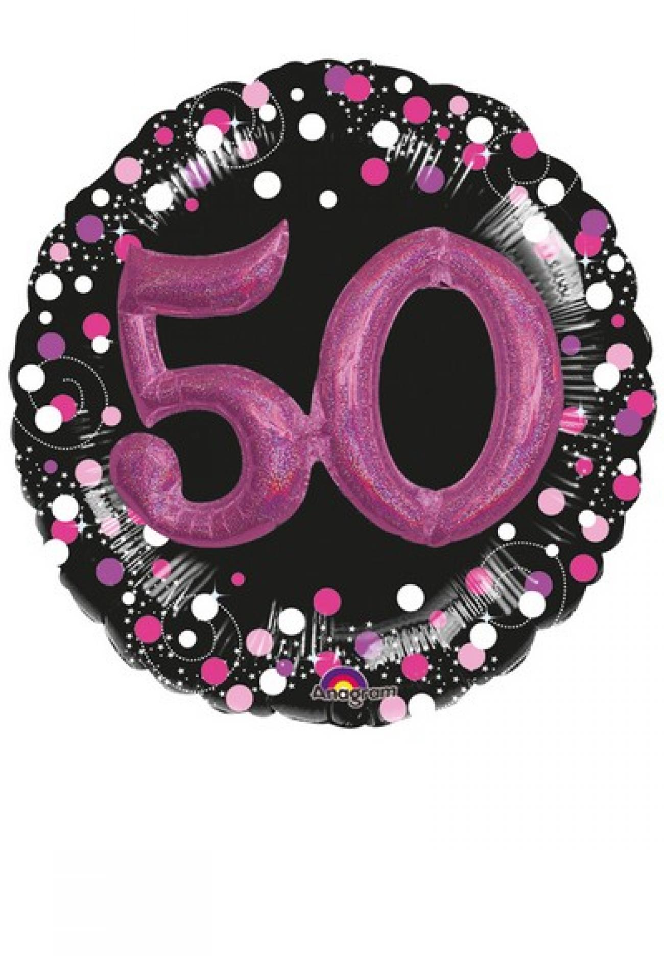 Pallone foil Multi-balloon 32" - 81 cm Sparkling Pink 50