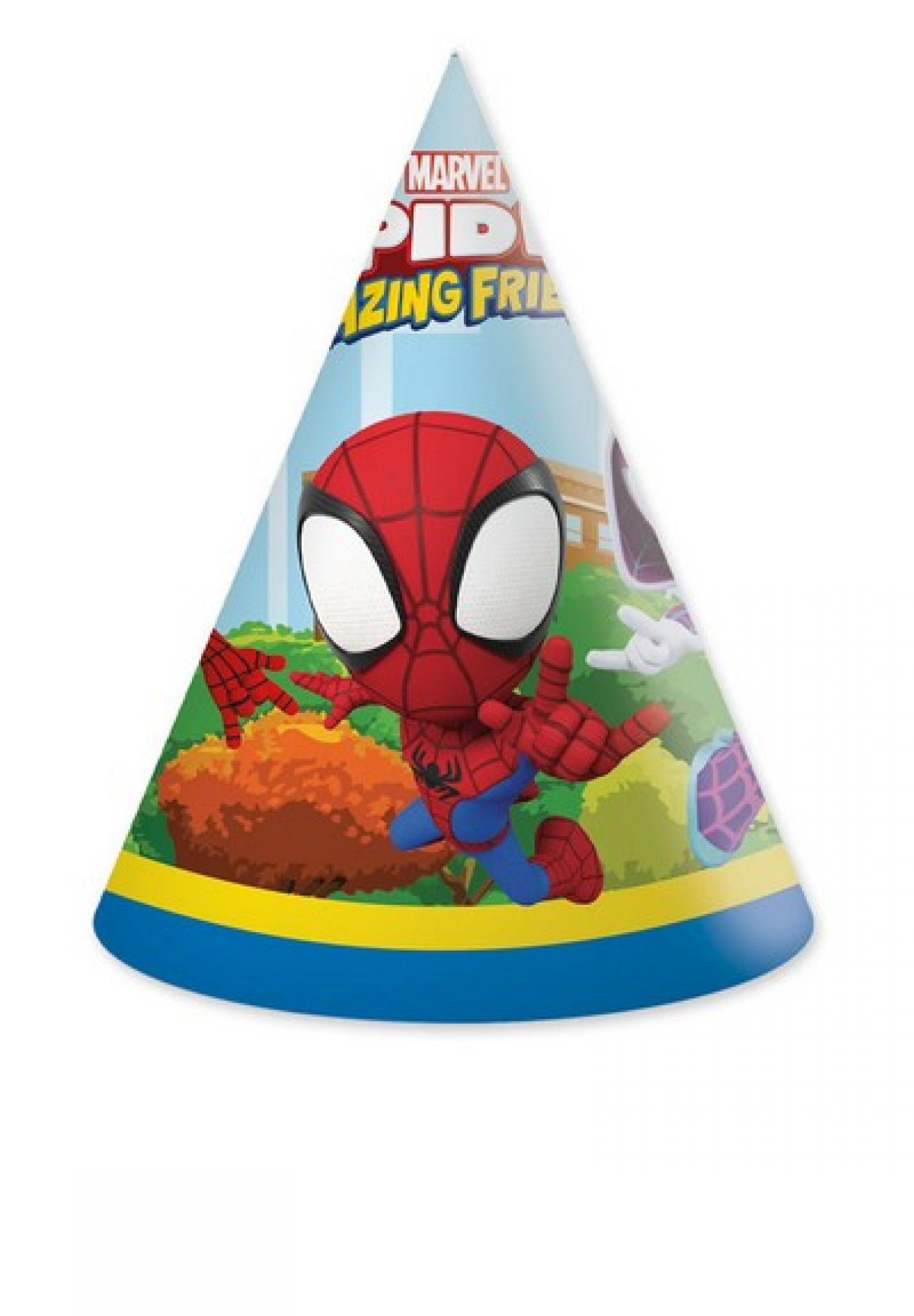 Cappello cono FSC Spidey & Friends 6pz