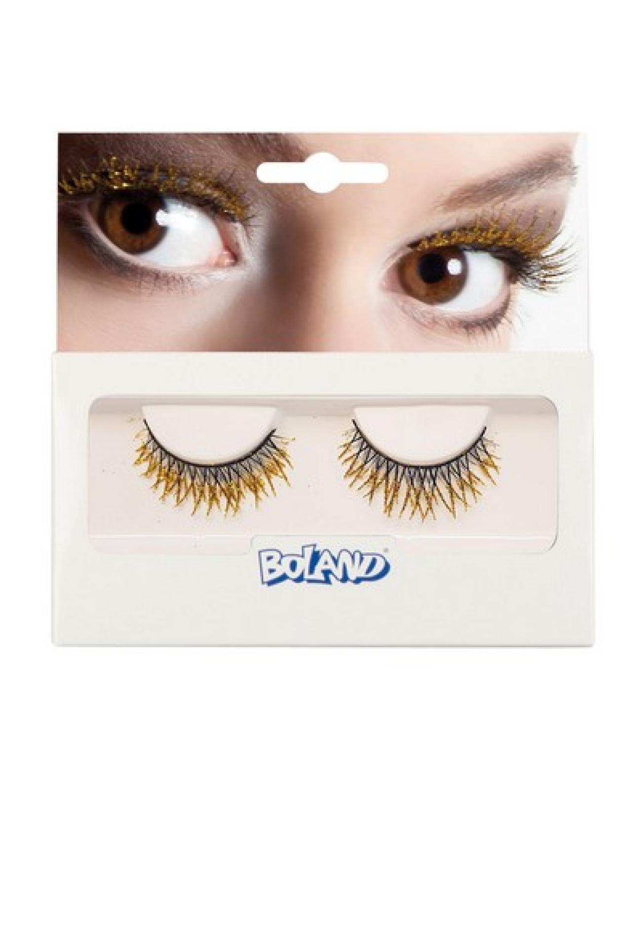 Ciglia oro glitter - 2 pezzi