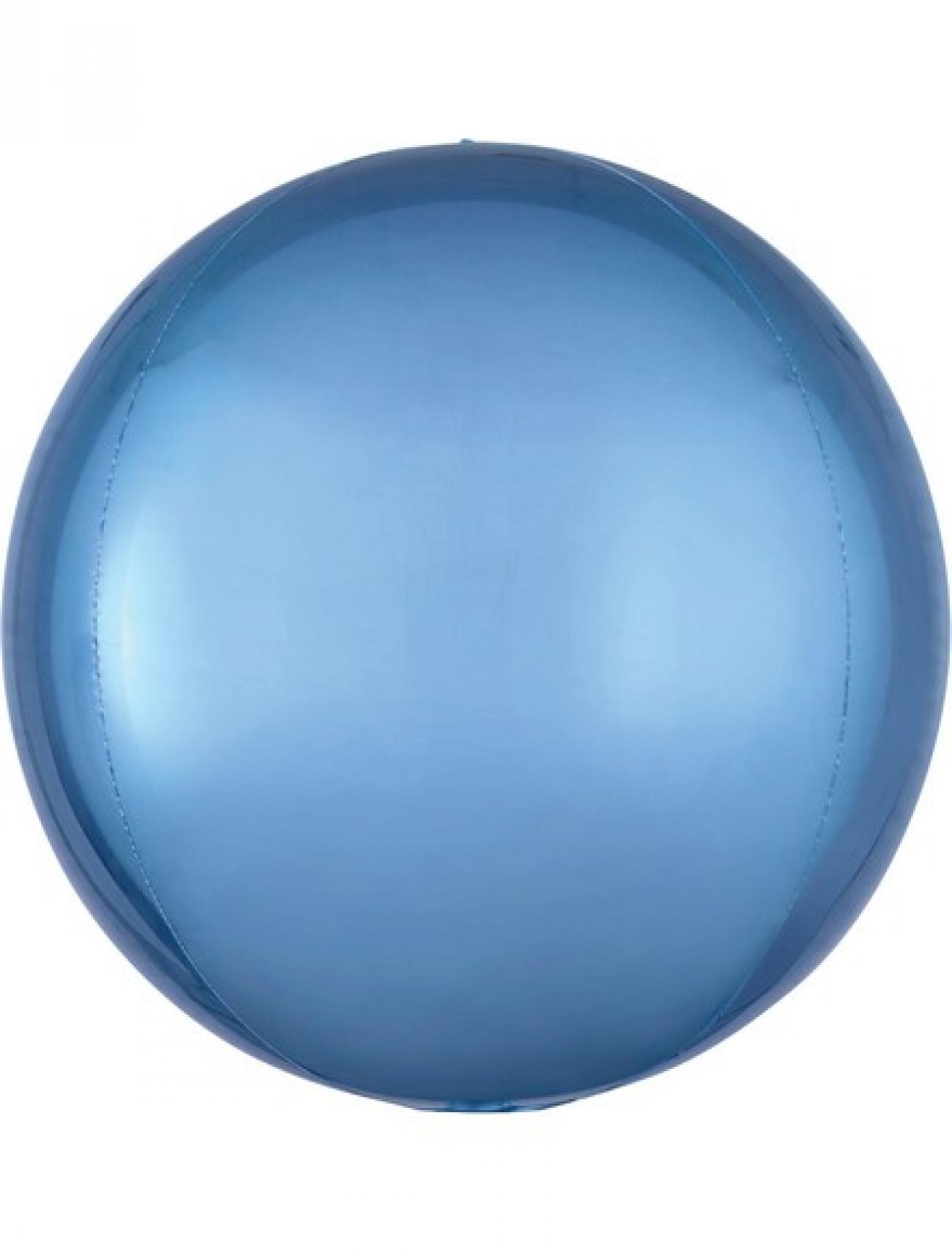 Pallone foil ORBZ 38 x 40 cm Azzurro