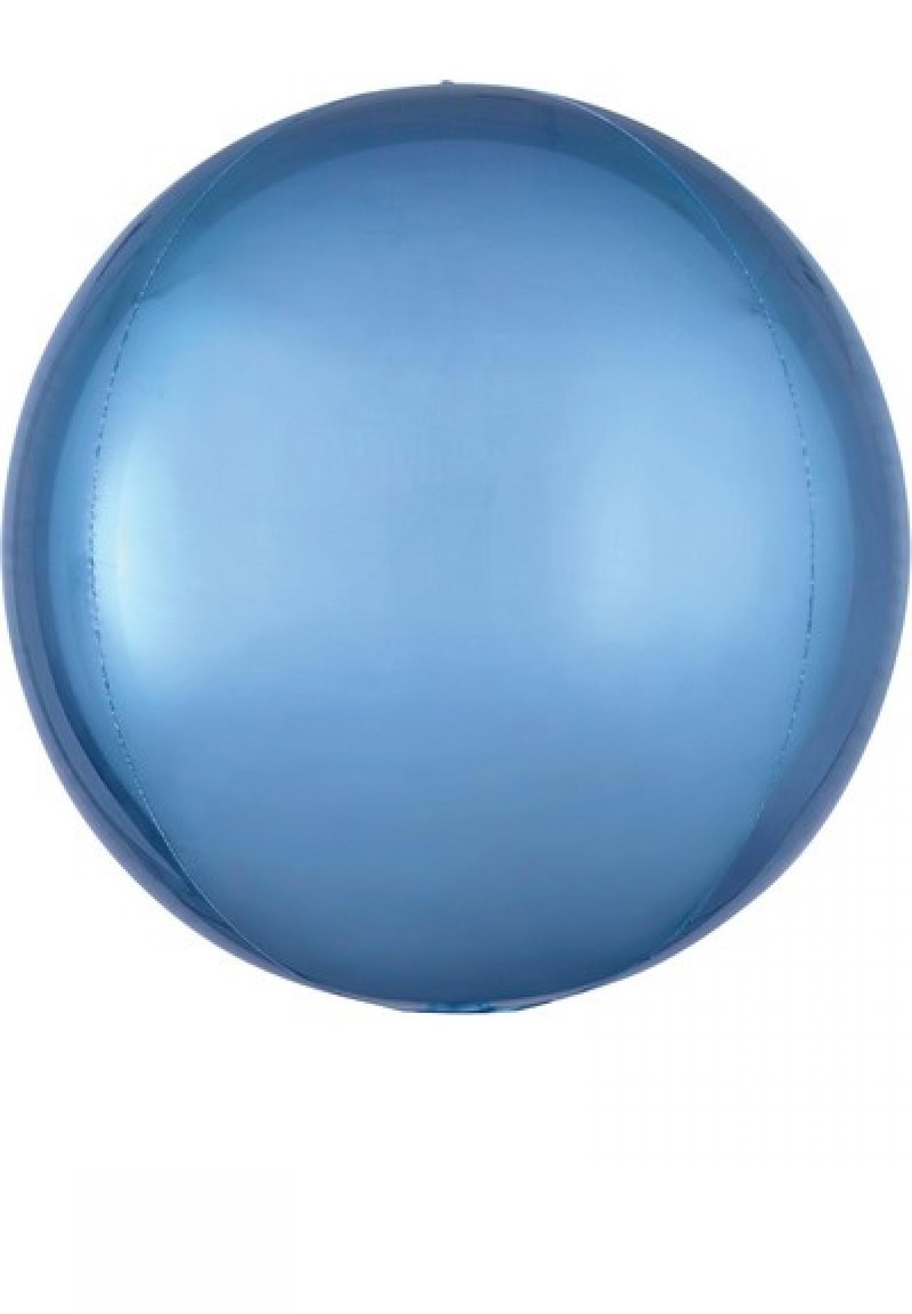 Pallone foil ORBZ 38 x 40 cm Azzurro