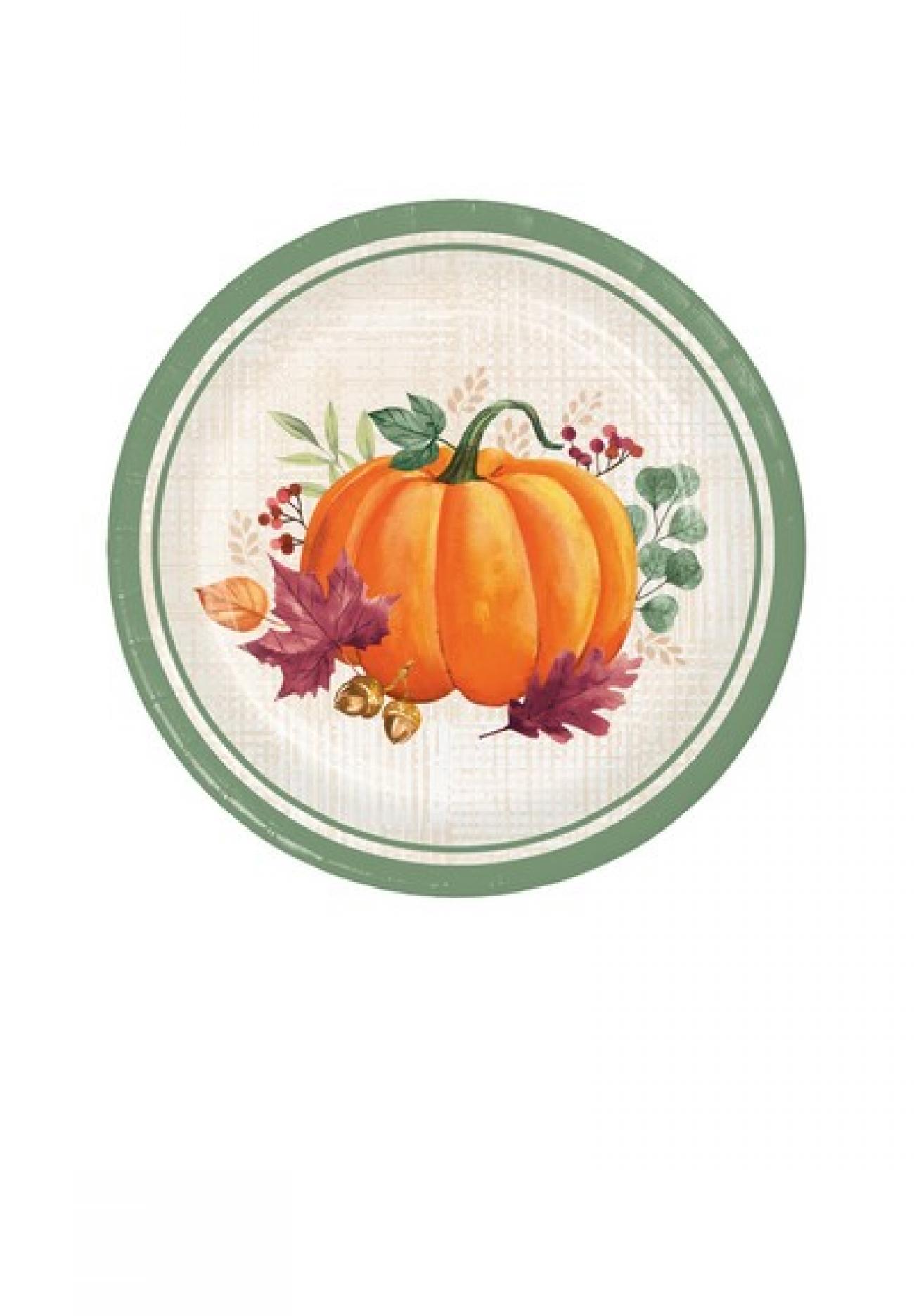 PLT7 SS 12/8CT HARVEST WISHES T