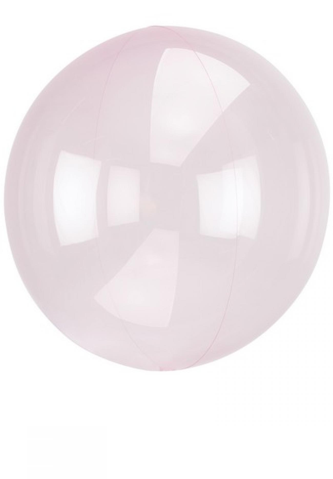 Pallone foil Clearz Crystal Rosa 