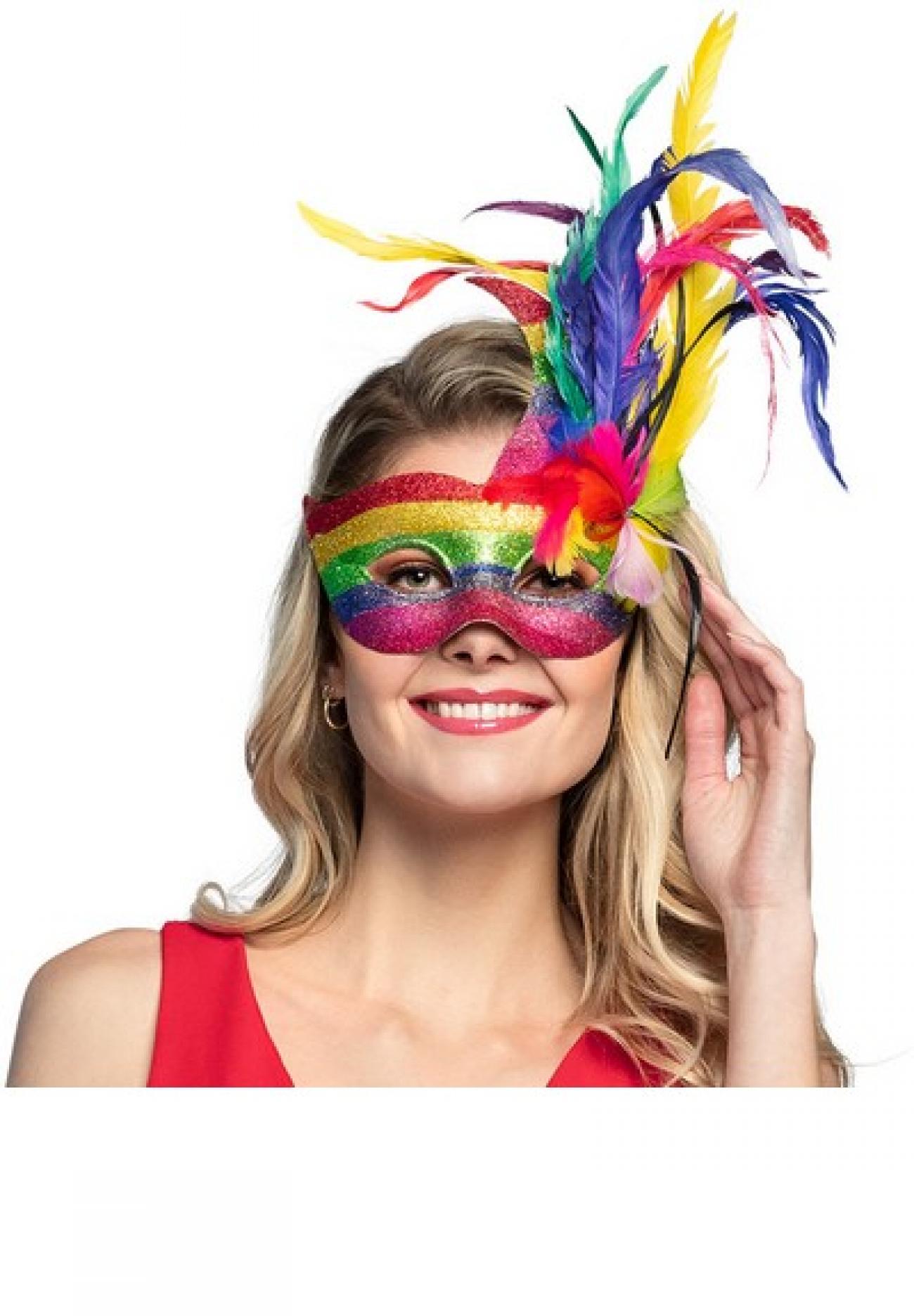 Maschera Venezia Arcobaleno