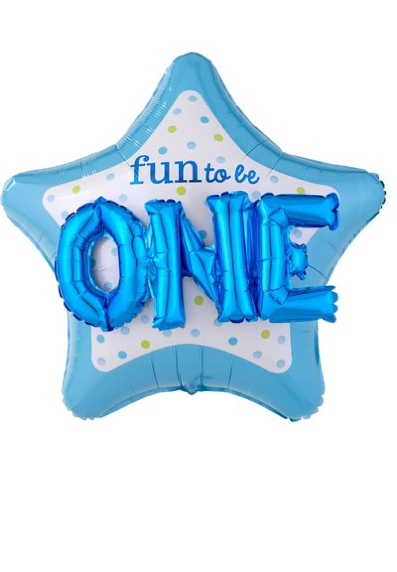 Pallone foil Multi-balloon 36" - 91 cm Fun to be One Boy