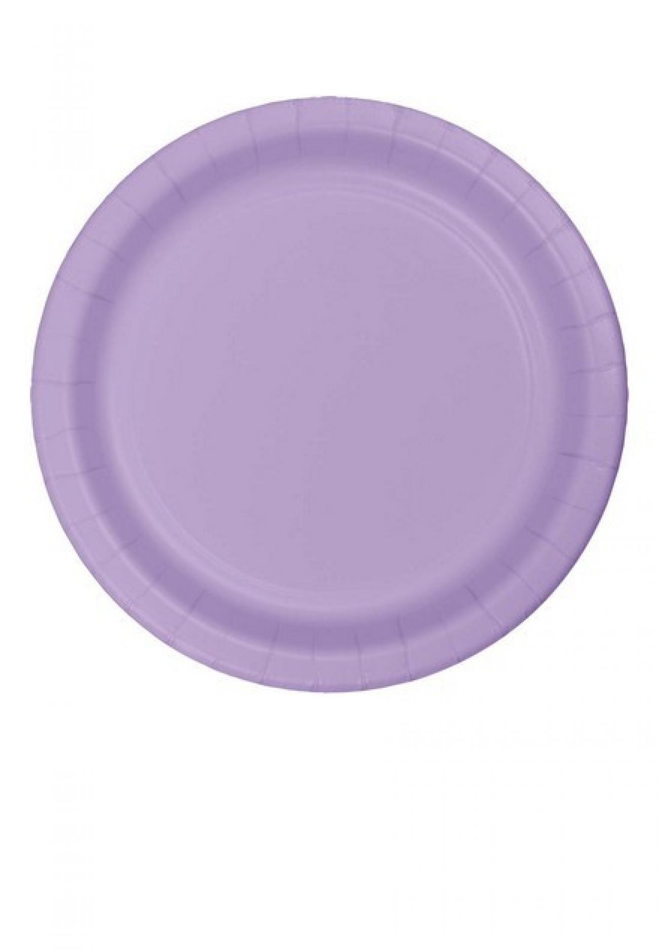 Piatto carta 23 cm Luscious Lavender 24pz