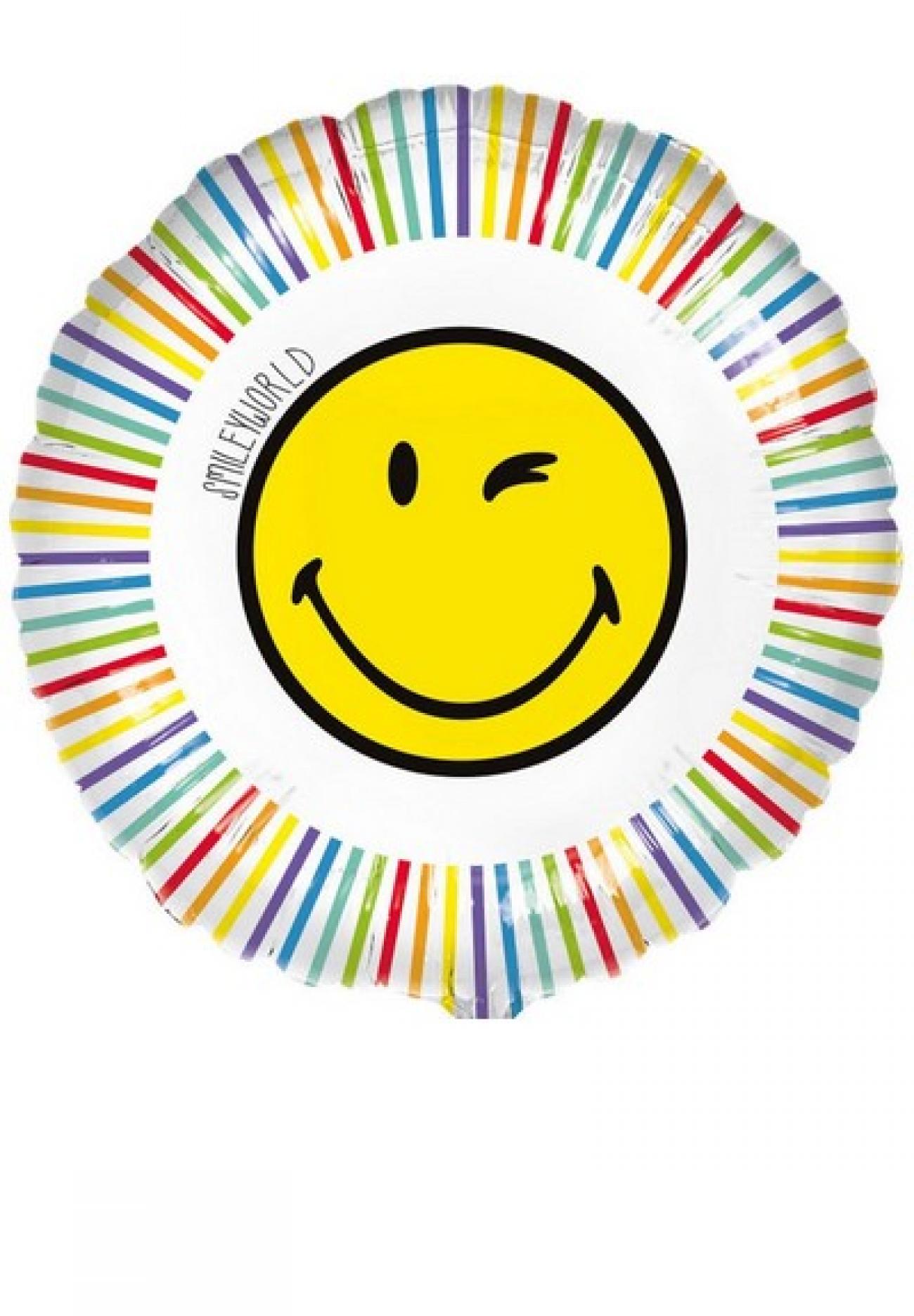 Pallone foil standard 17" - 42 cm Smileyworld