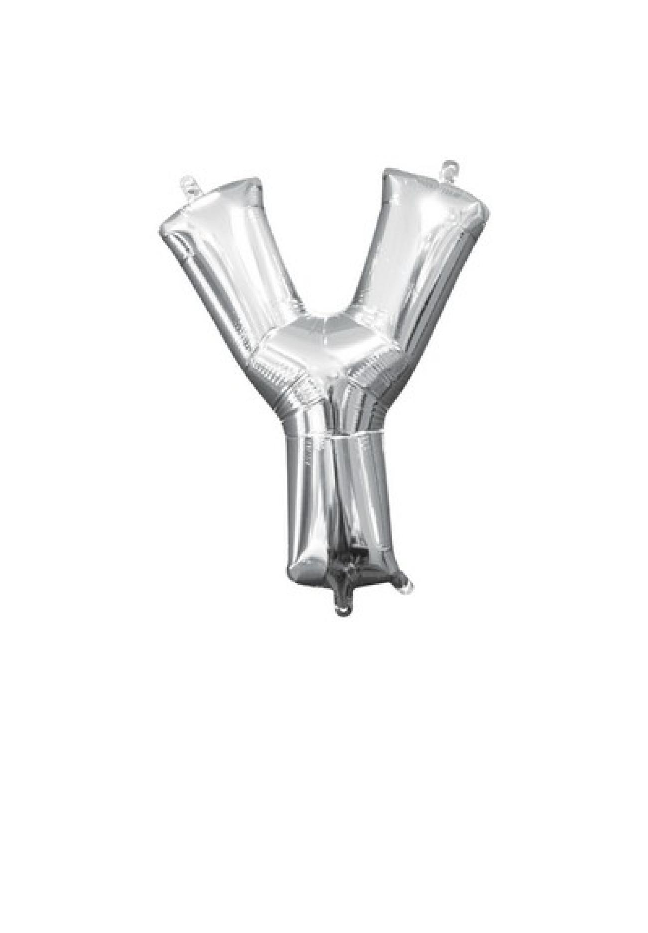 Pallone foil 14" - 36 cm Lettera Y Argento