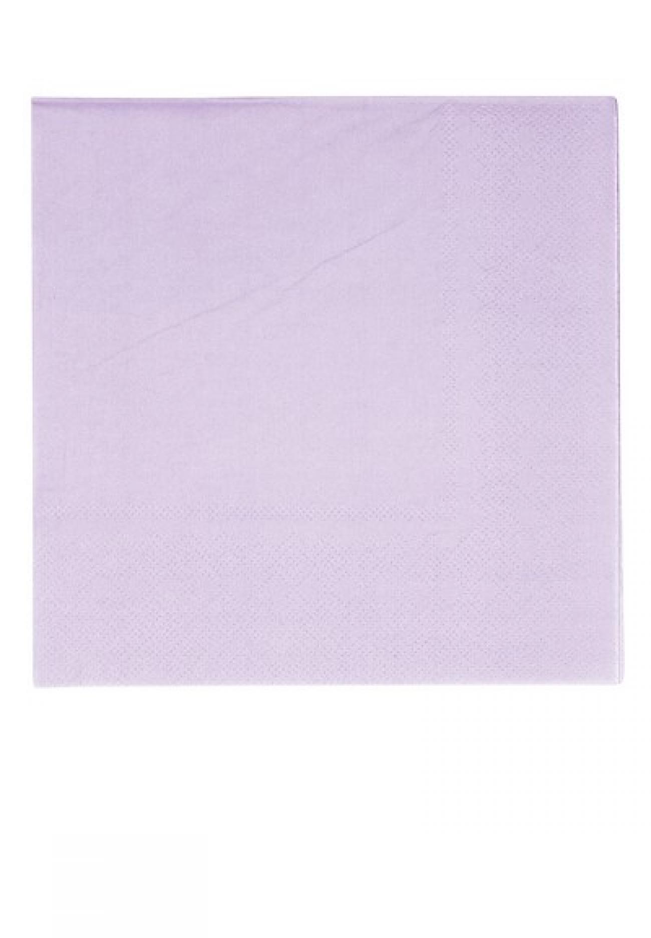 Tovagliolo 33 x 33 cm purple  20 pz