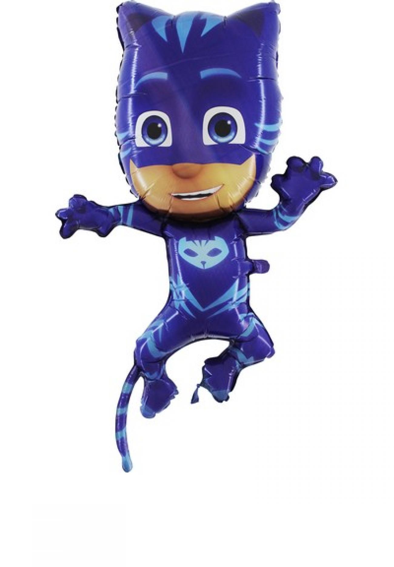 Pallone foil Supershape 31"-79 cm SuperPigiamini-PJ Mask CatBoy