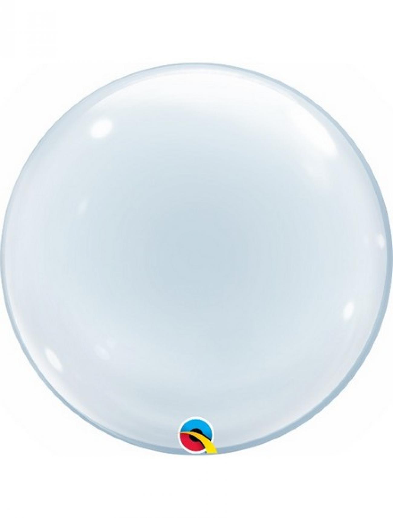 Pallone Bubble 20 -51cm Trasparente