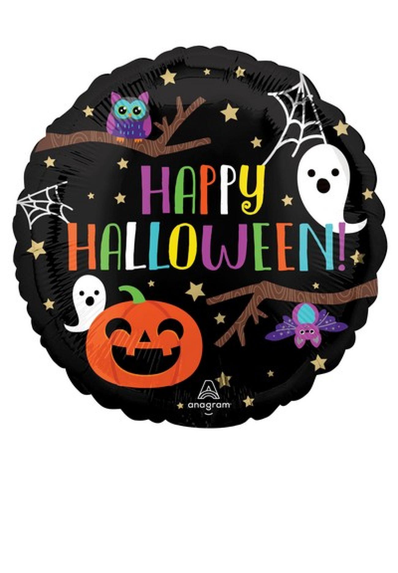 Pallone foil standard 17" - 42 cm Halloween Night